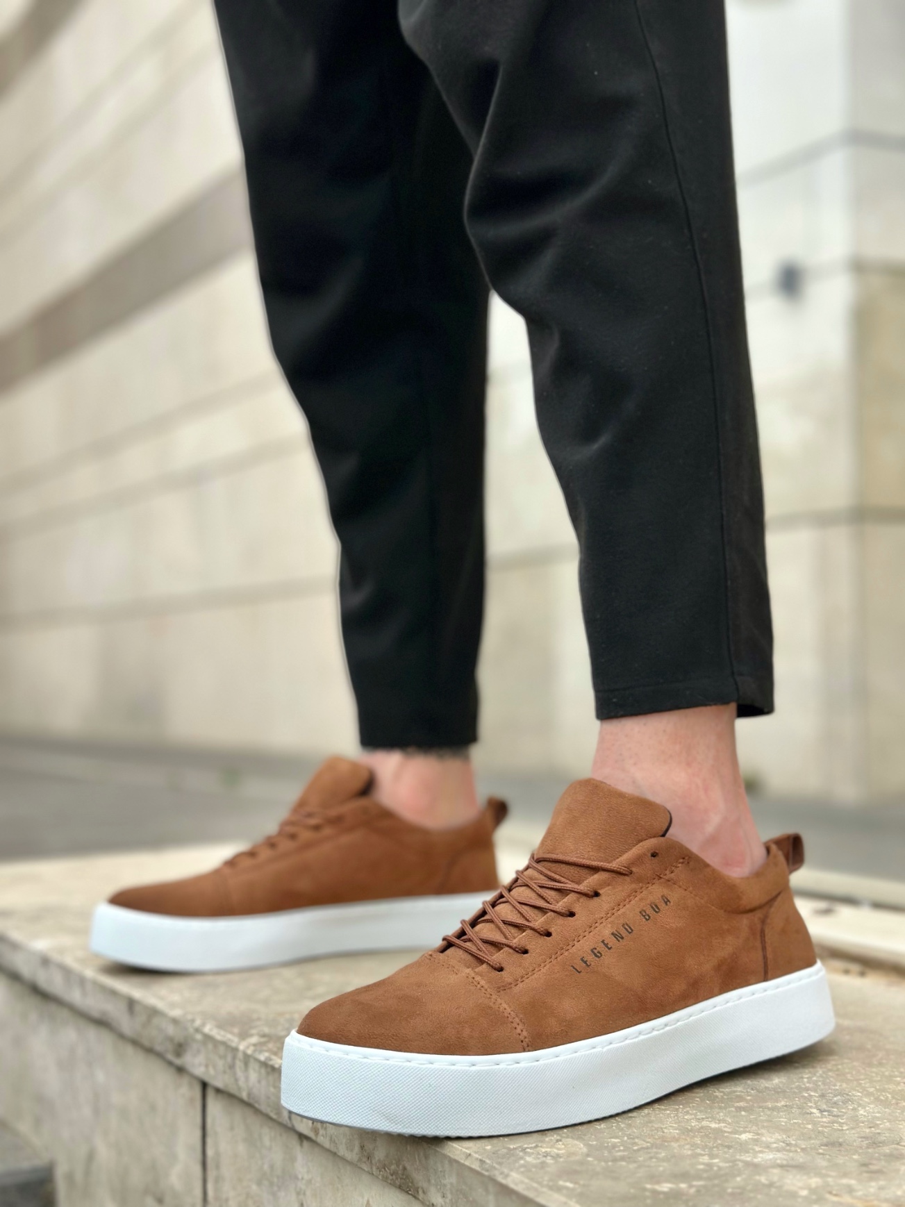 Boa BA104- Erkek Günlük Ayakkabı TABA Süet