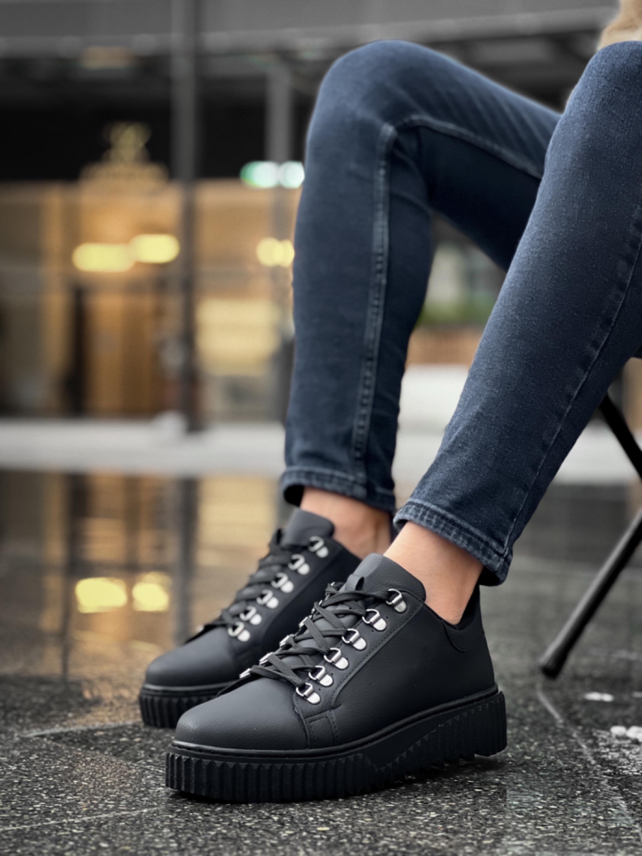 Boa BA0505 Erkek Günlük Ayakkabı Siyah