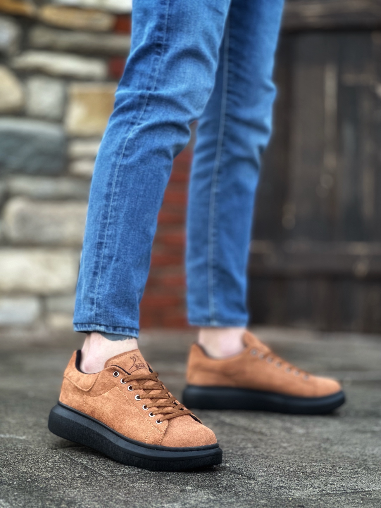 Boa BA0547 Erkek Günlük Ayakkabı TABA Süet