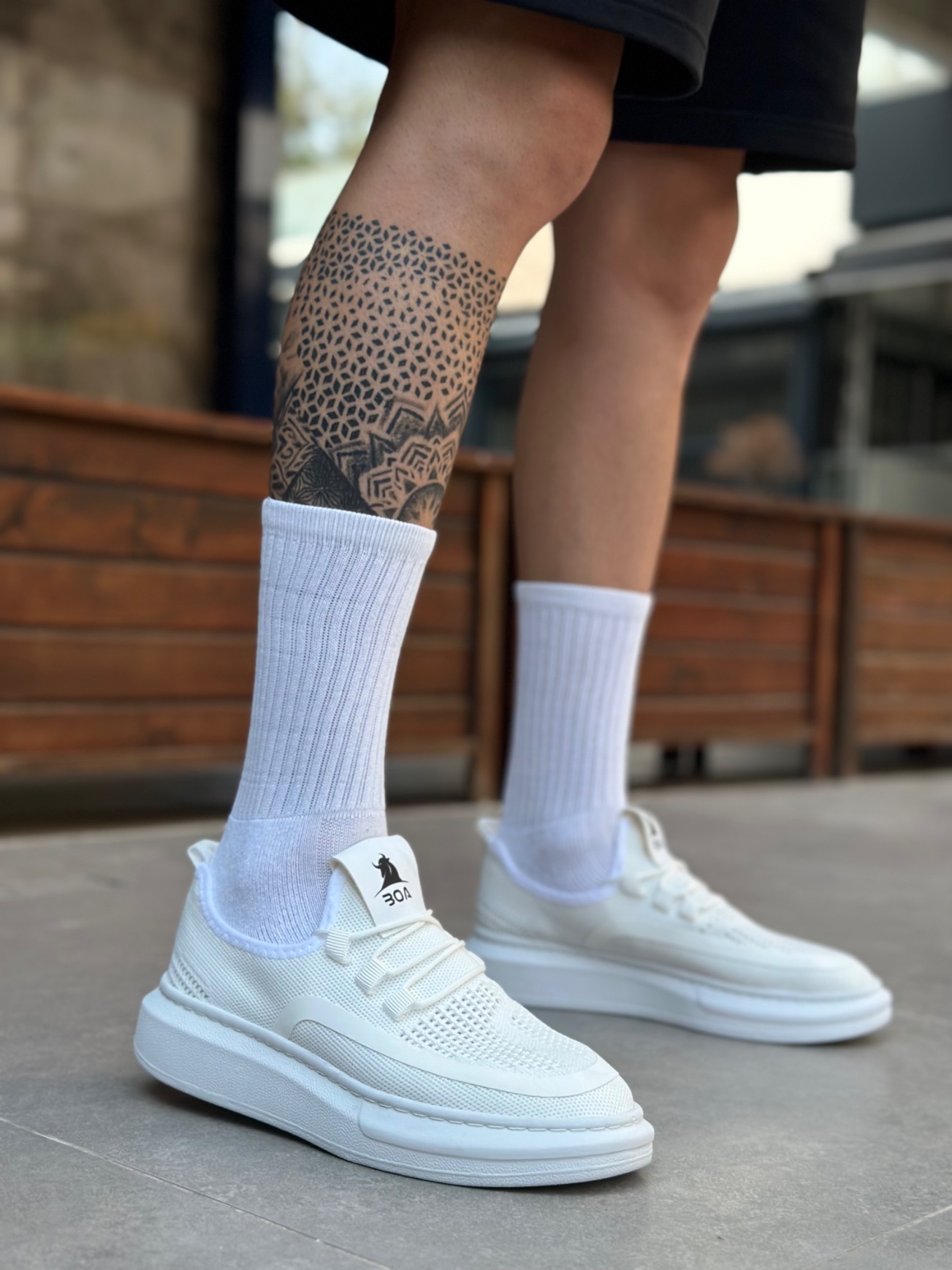 Boa BA0375 Erkek Günlük Ayakkabı Beyaz