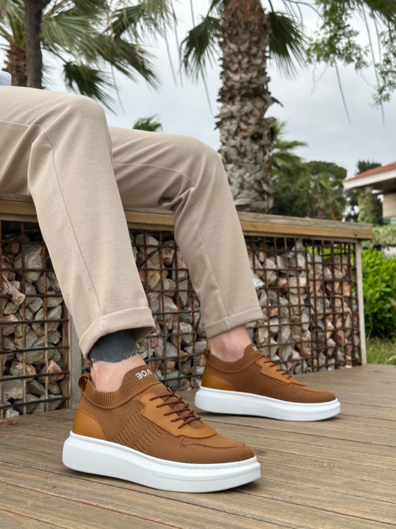 Boa BA0812 Erkek Günlük Ayakkabı Taba