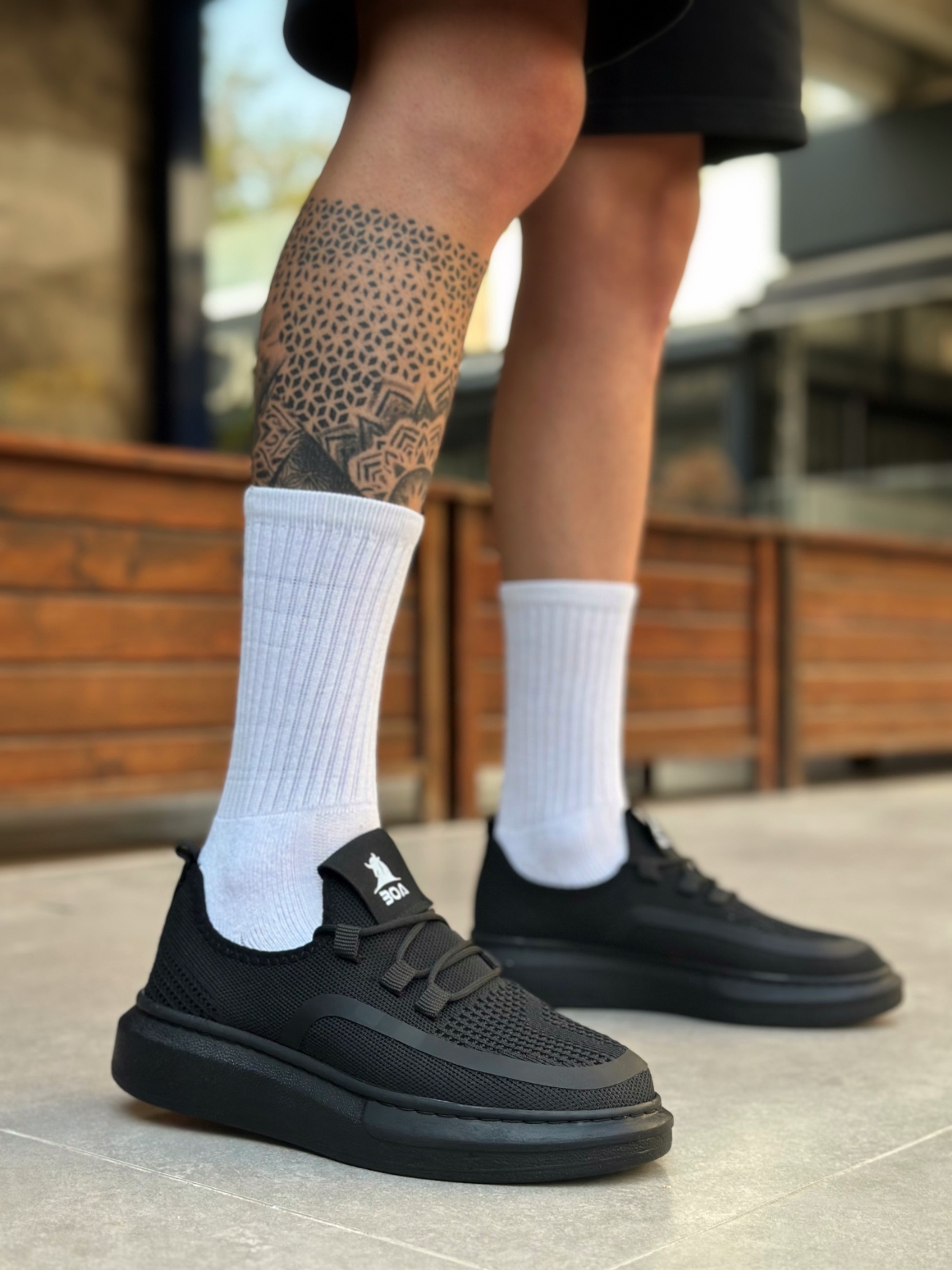 Boa BA0375 Erkek Günlük Ayakkabı SİYAH