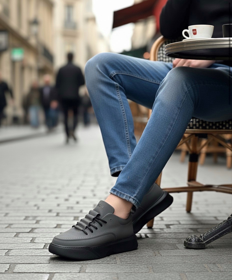 Boa BA0332 Erkek Günlük Ayakkabı Füme