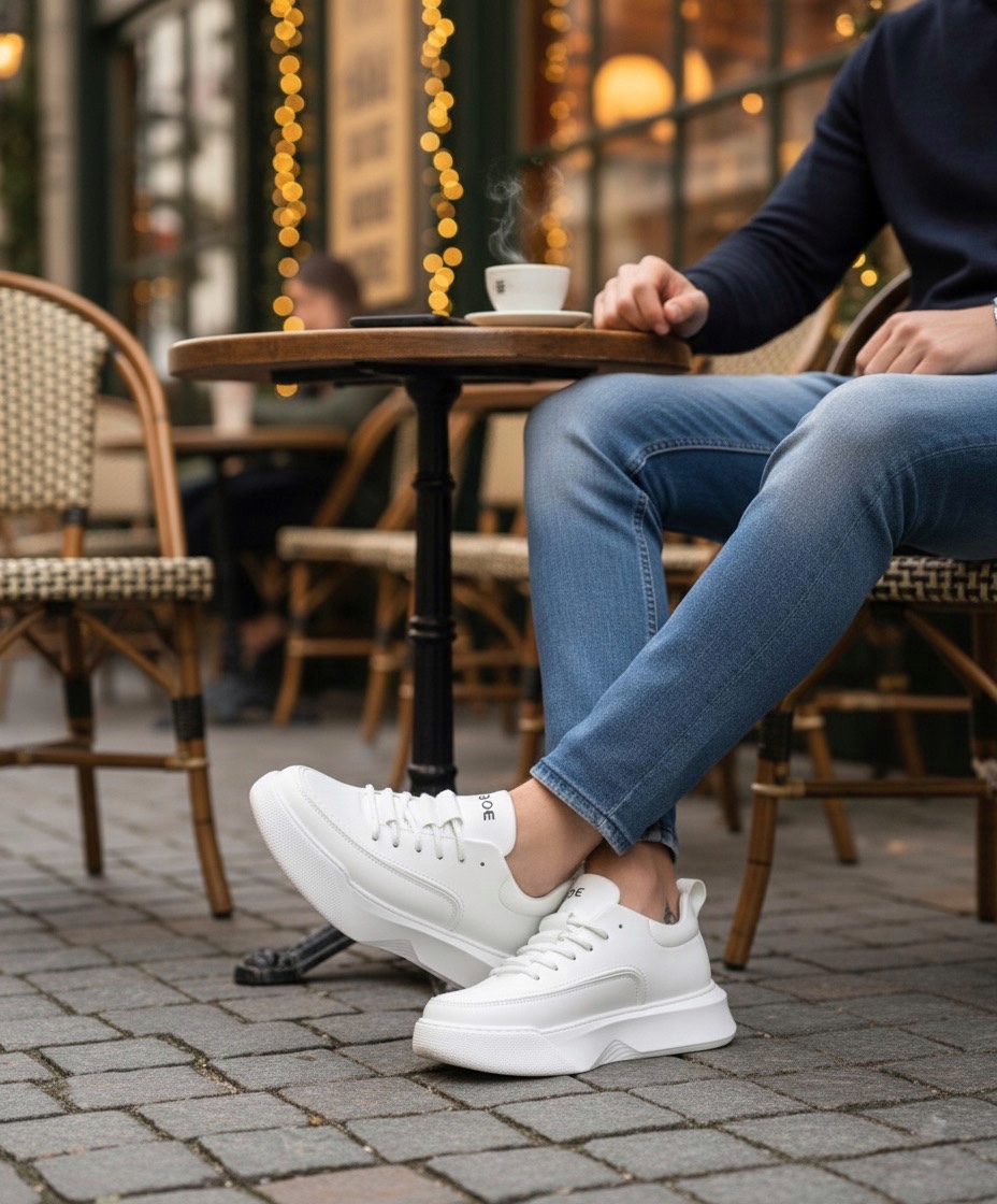 Boa BA0332 Erkek Günlük Ayakkabı Beyaz