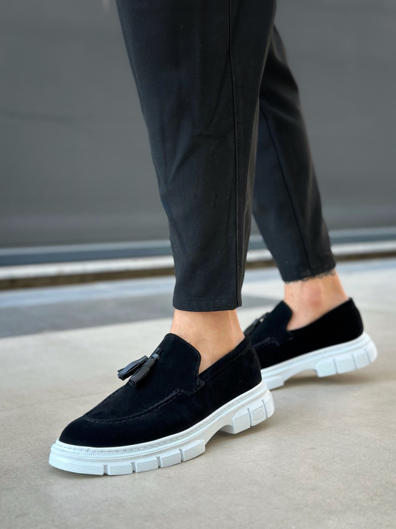 Boa BA0240 Erkek Günlük Ayakkabı SİYAH  Süet