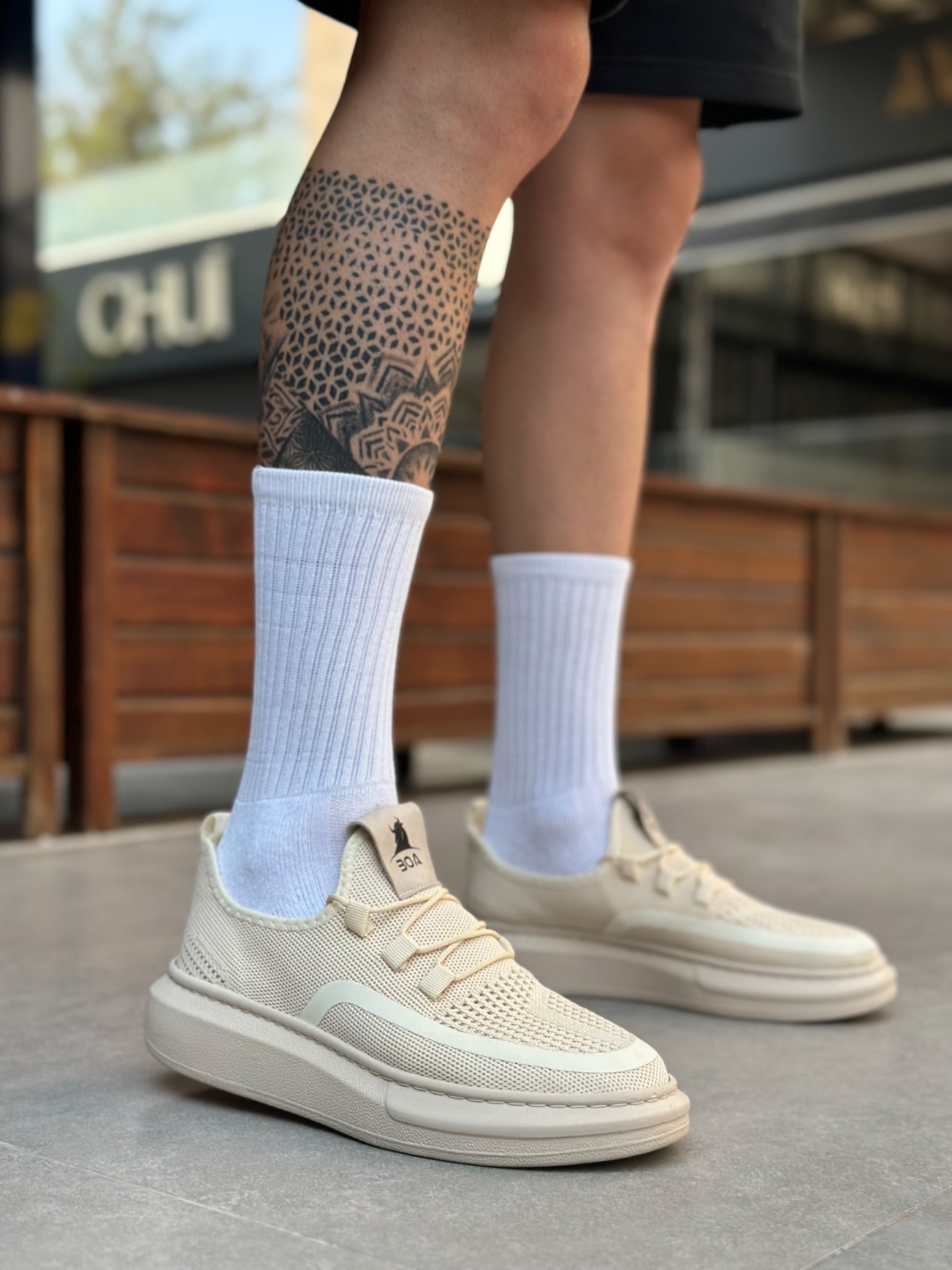 Boa BA0375 Erkek Günlük Ayakkabı Krem