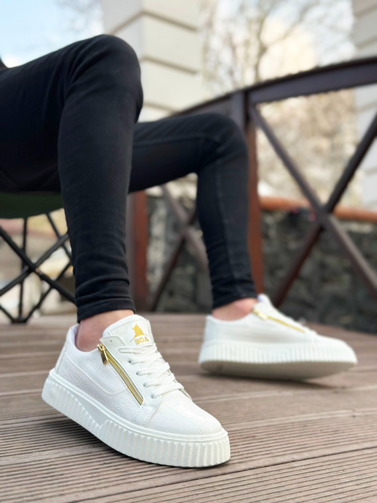 Boa SNR-03 Erkek Günlük Ayakkabı Beyaz