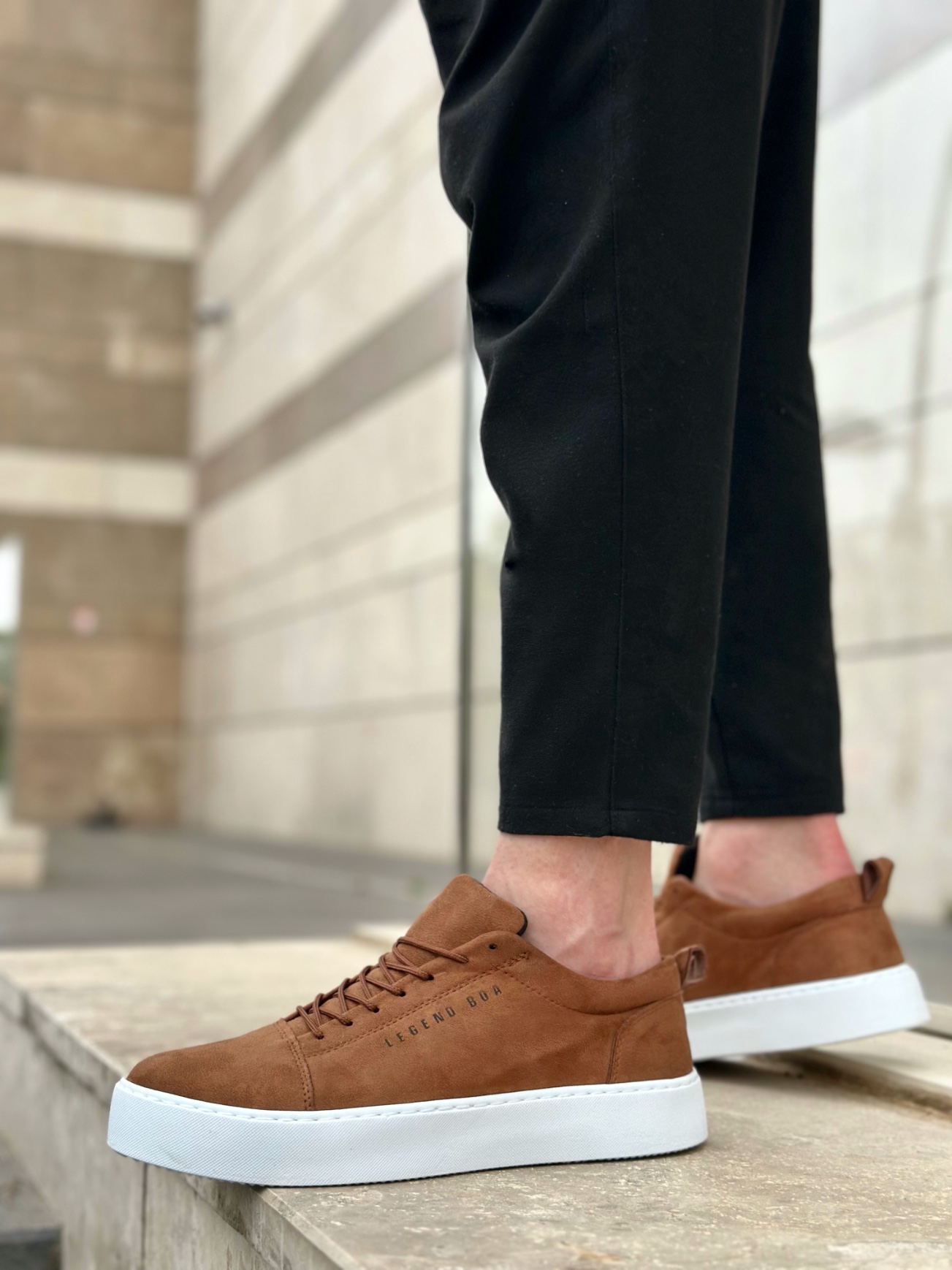 Boa BA104- Erkek Günlük Ayakkabı TABA Süet