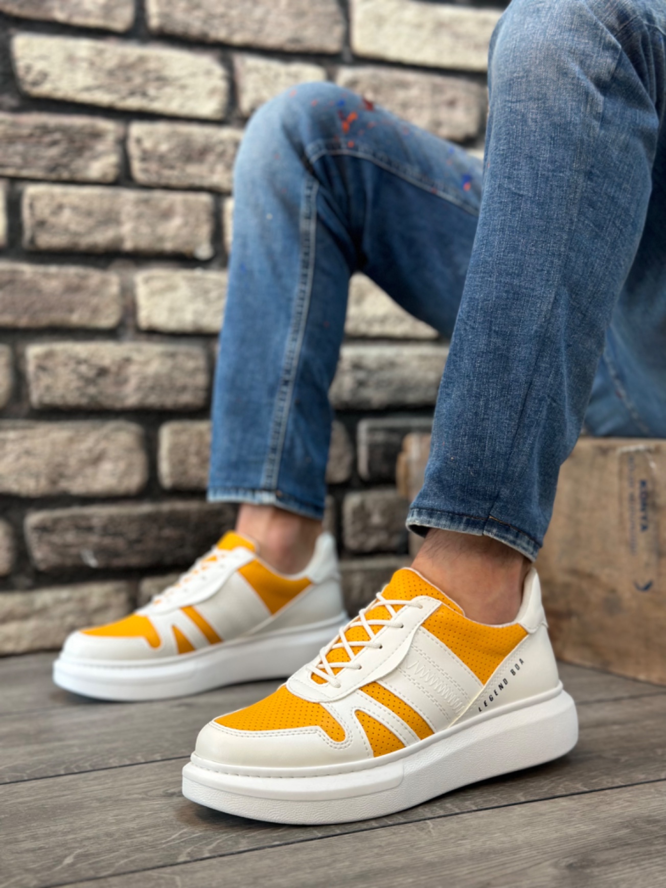 Boa BA0548 Erkek Günlük Ayakkabı Beyaz