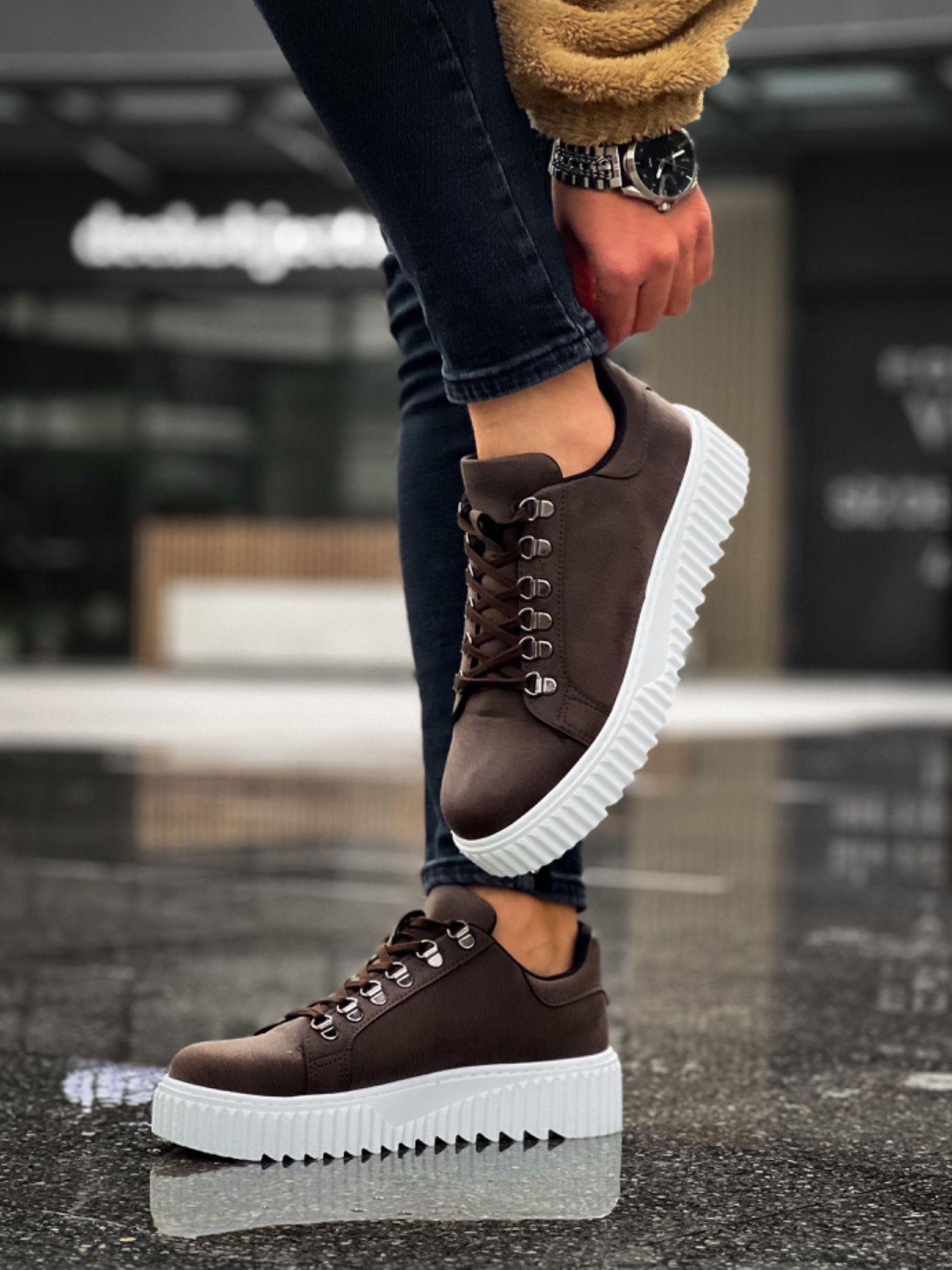 Boa BA0505 Erkek Günlük Ayakkabı Kahverengi