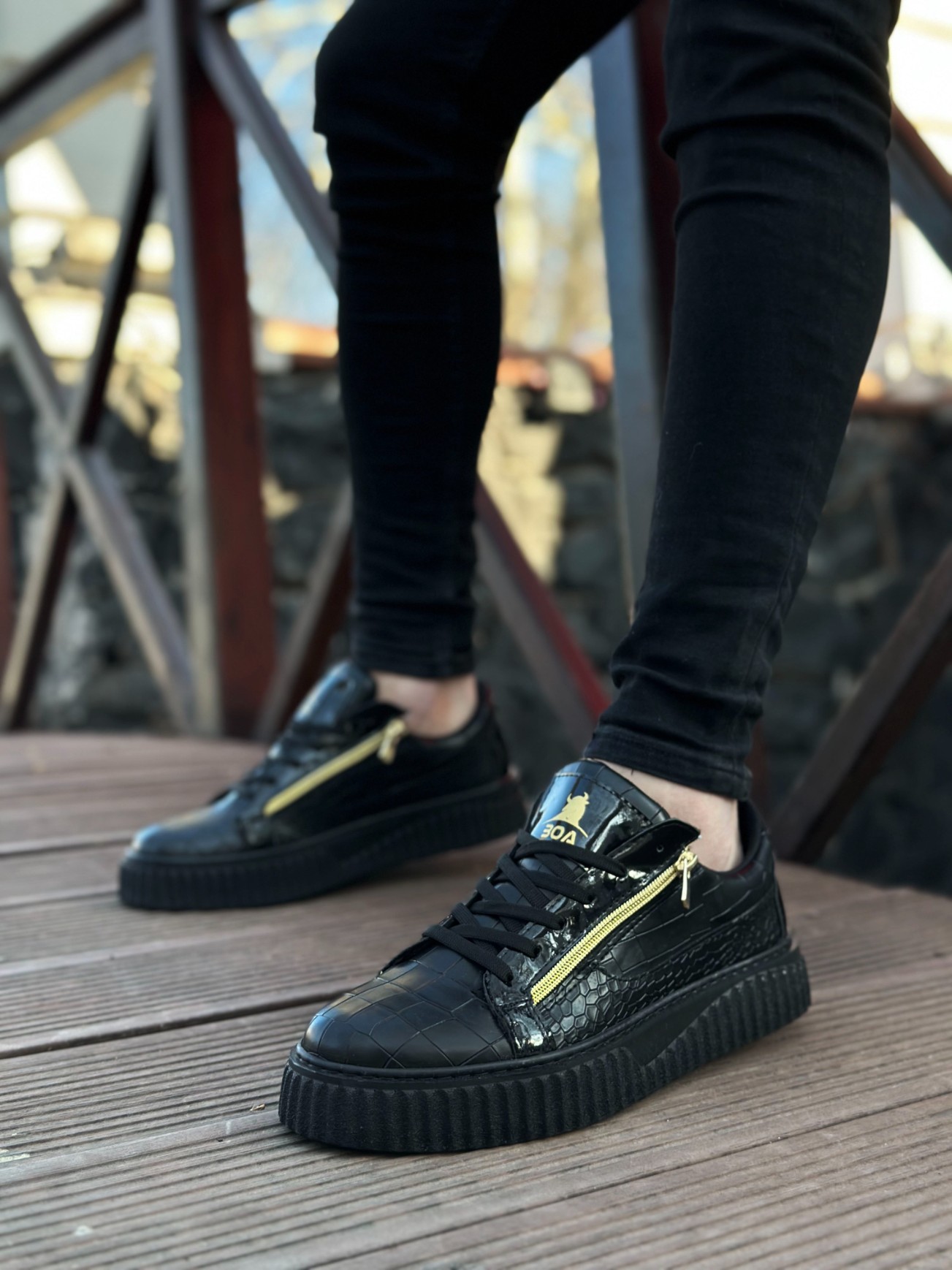 Boa SNR-03 Erkek Günlük Ayakkabı Siyah