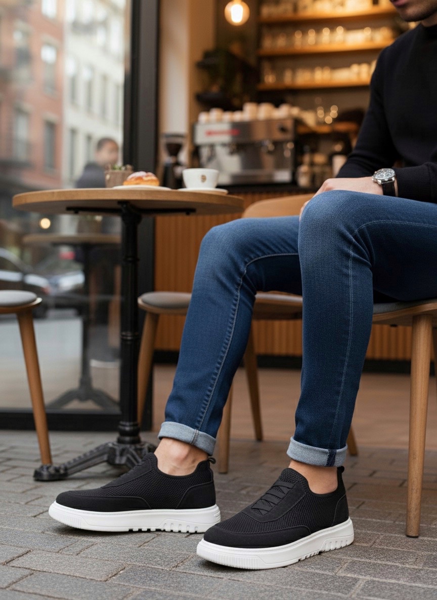 Boa BA0911 Erkek Günlük Ayakkabı SİYAH