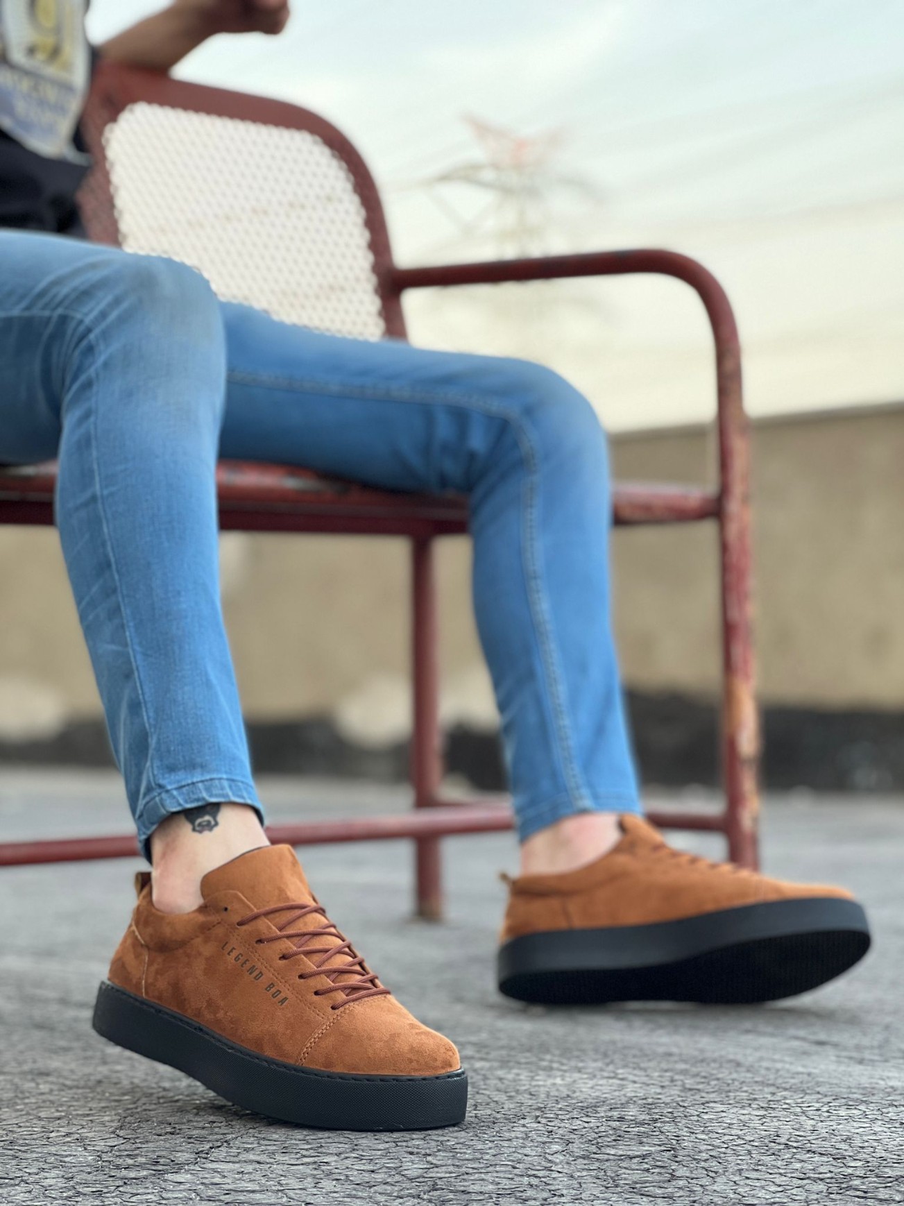 Boa BA104- Erkek Günlük Ayakkabı TABA Süet