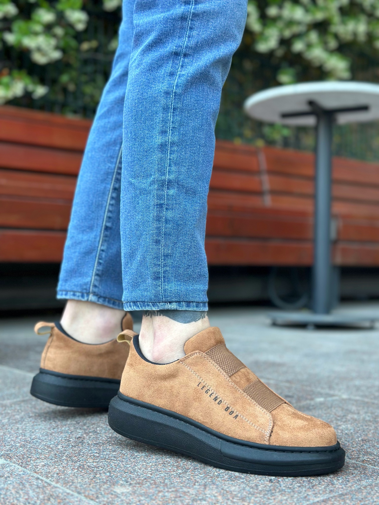 Boa BA0307 Erkek Günlük Ayakkabı TABA Süet