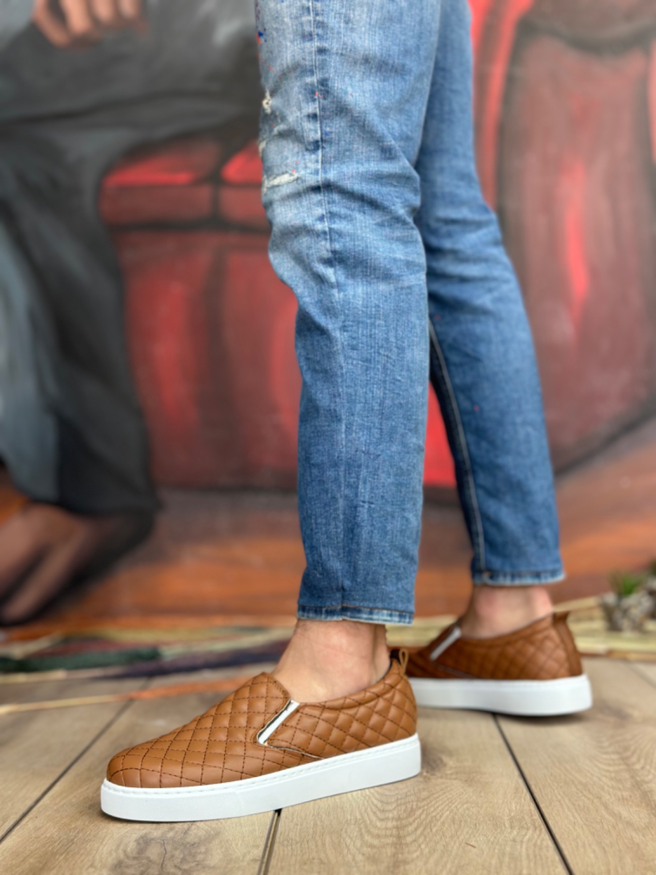 Boa BA0353 Erkek Günlük Ayakkabı Altın