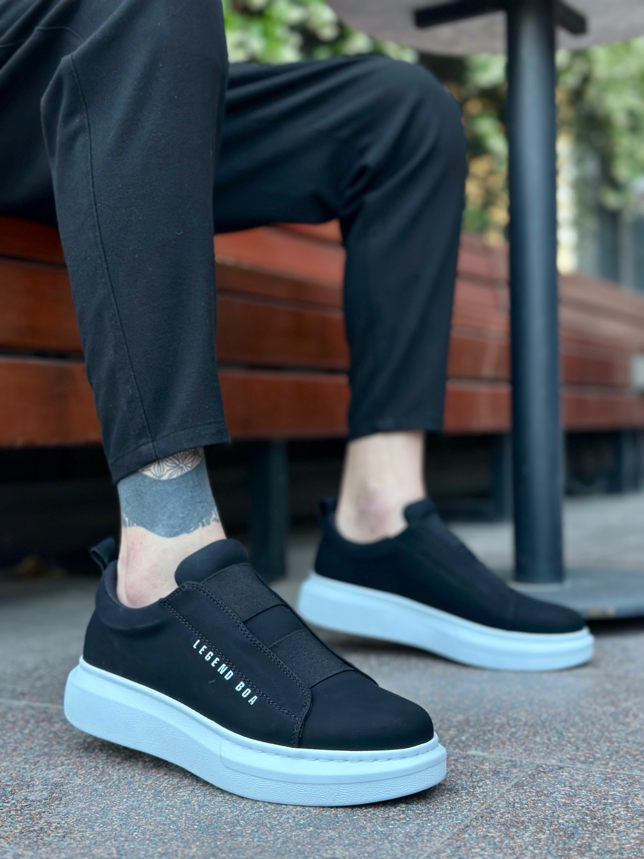 Boa BA0307 Erkek Günlük Ayakkabı Siyah