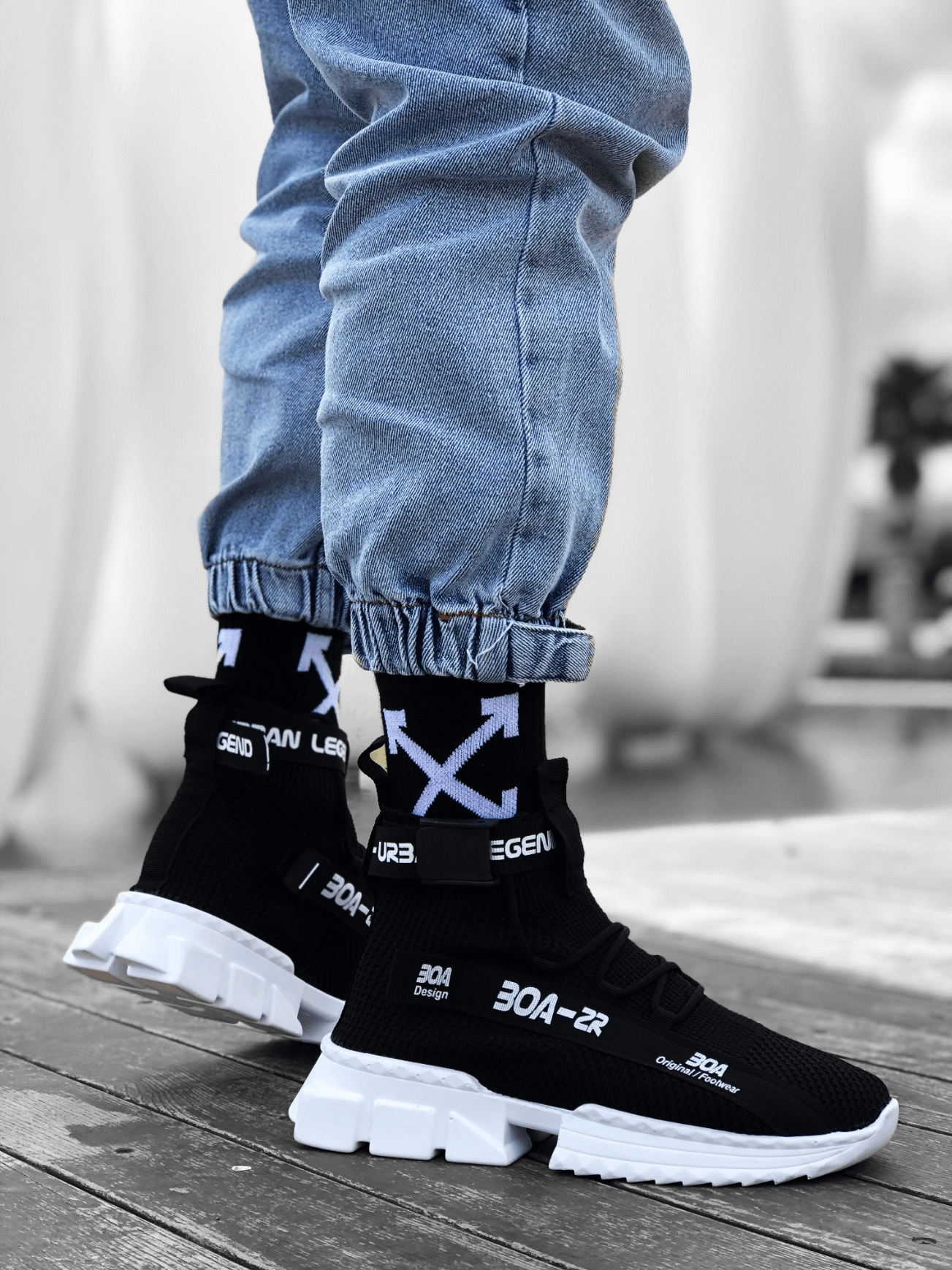 Boa ZR-X70 Erkek Günlük Ayakkabı SİYAH