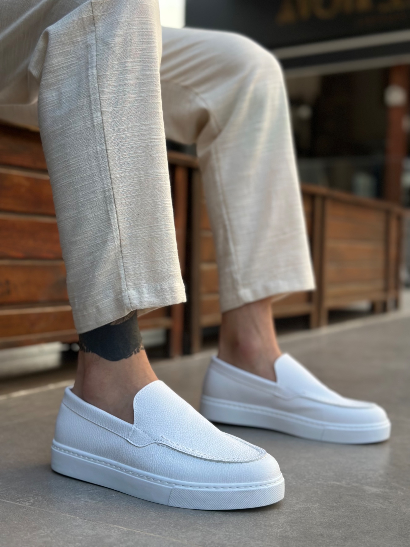 Boa BA0241 Erkek Günlük Ayakkabı Beyaz