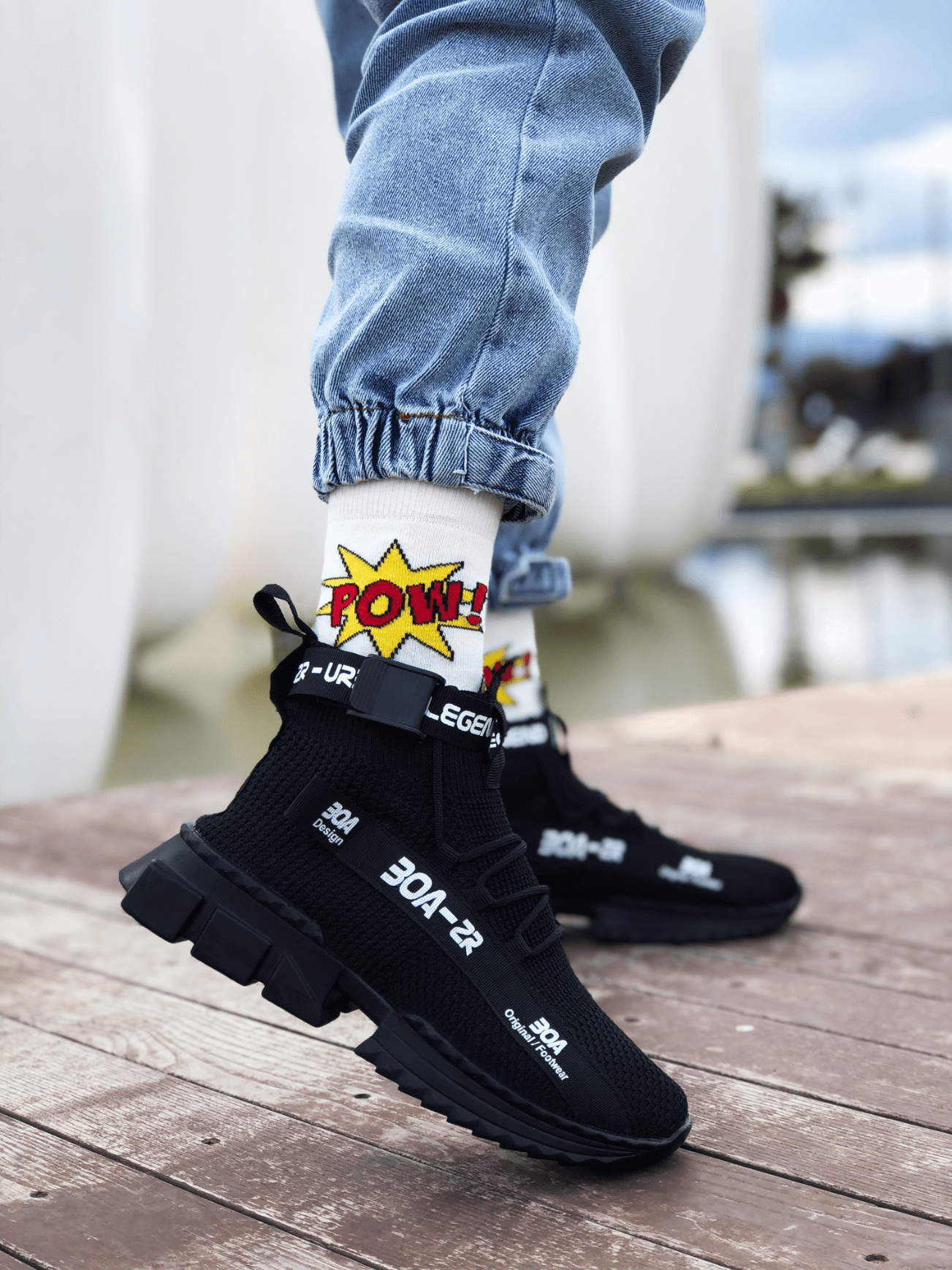 Boa ZR-X70 Erkek Günlük Ayakkabı Siyah