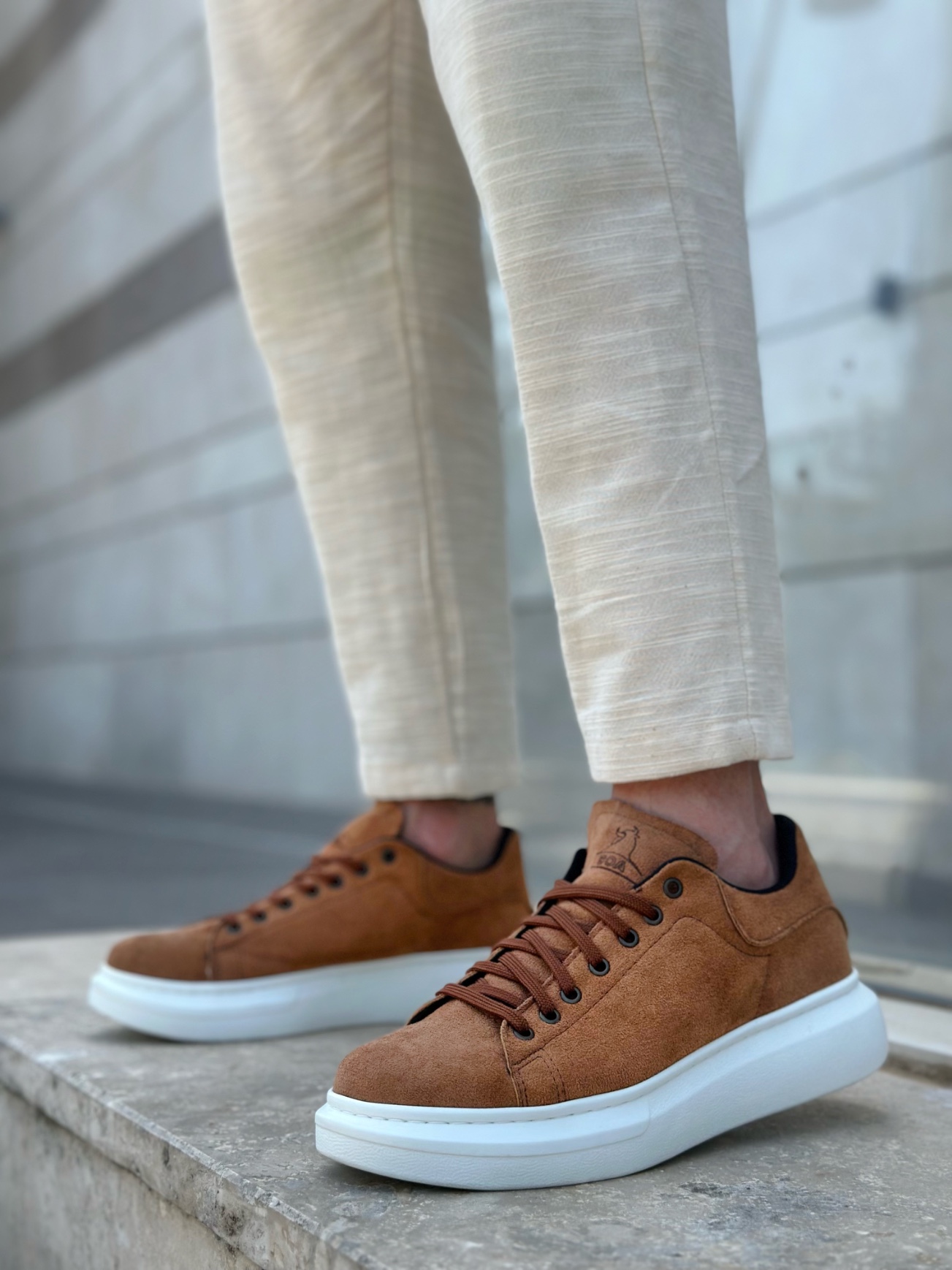 Boa BA0547 Erkek Günlük Ayakkabı TABA Süet