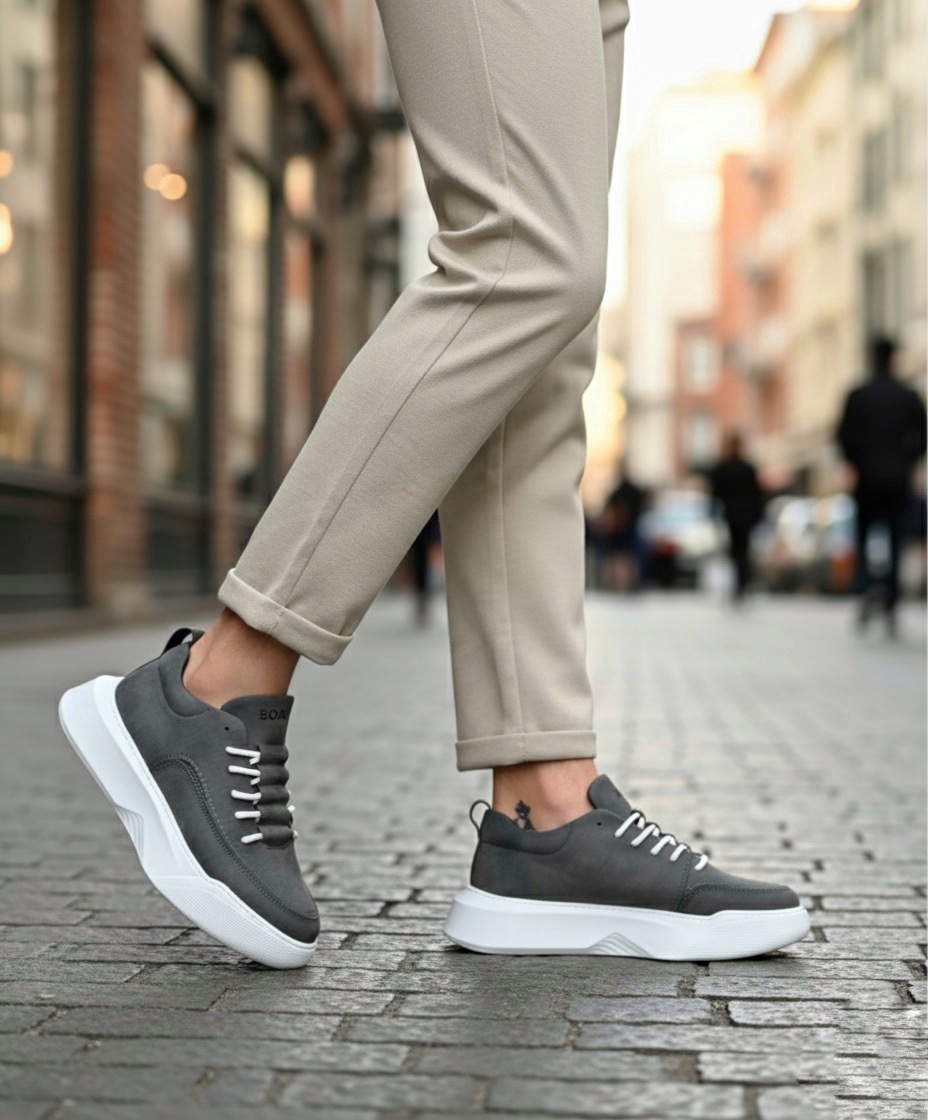 Boa BA0332 Erkek Günlük Ayakkabı Antrasit