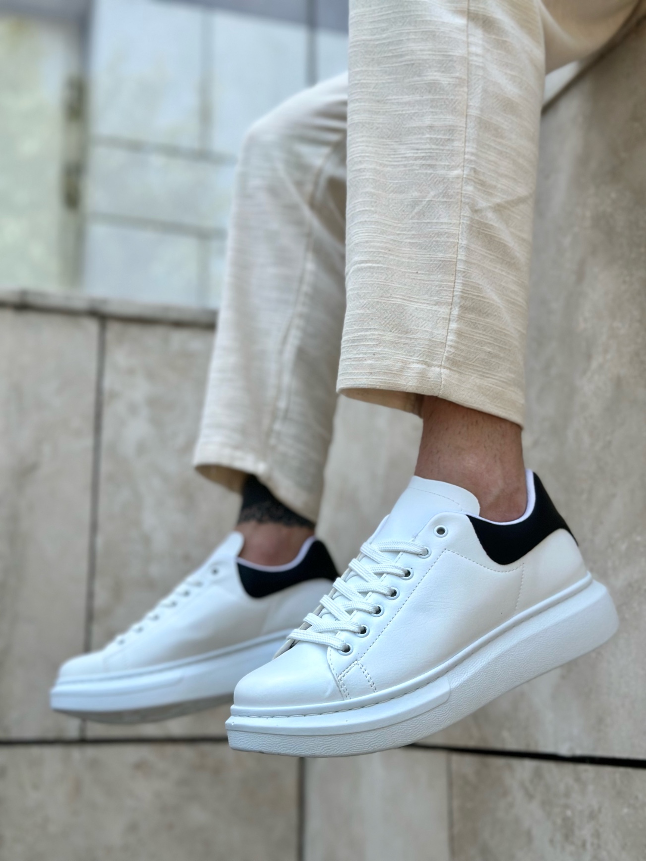 Boa BA0547 Erkek Günlük Ayakkabı Beyaz