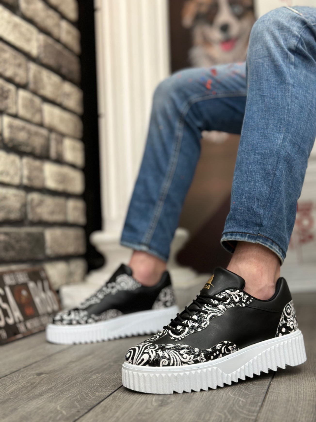 Boa BA0802 Erkek Günlük Ayakkabı Siyah