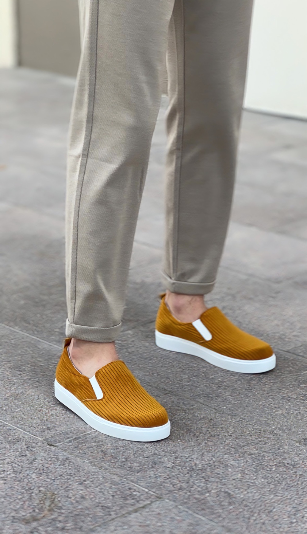 Boa BA0339 Erkek Günlük Ayakkabı Hardal Rengi