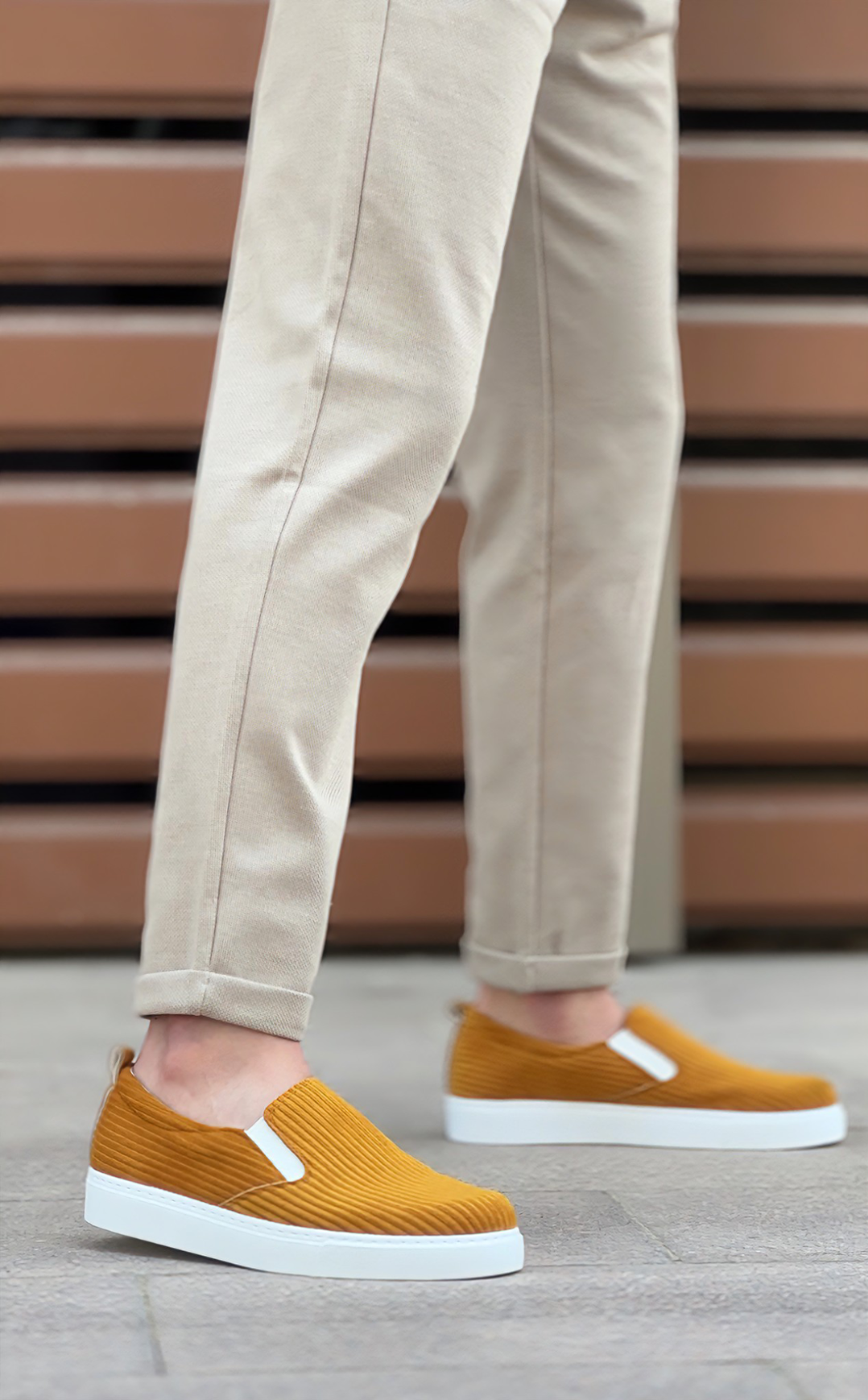 Boa BA0339 Erkek Günlük Ayakkabı Hardal Rengi