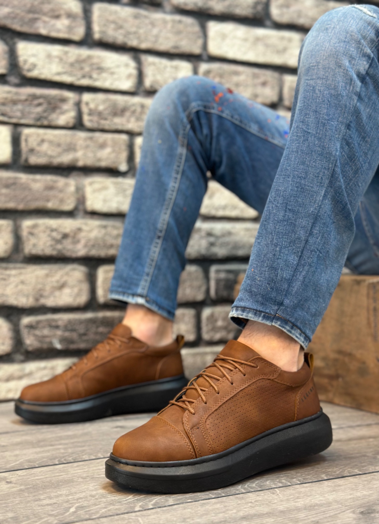 Boa BA0548 Erkek Günlük Ayakkabı Taba