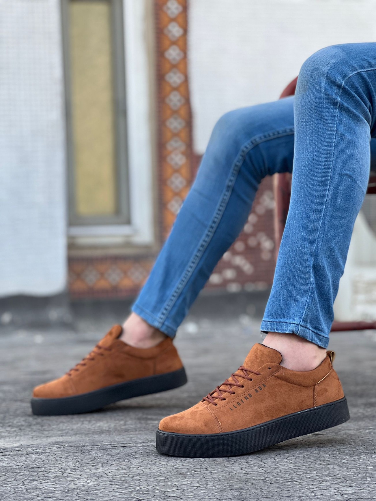 Boa BA104- Erkek Günlük Ayakkabı TABA Süet