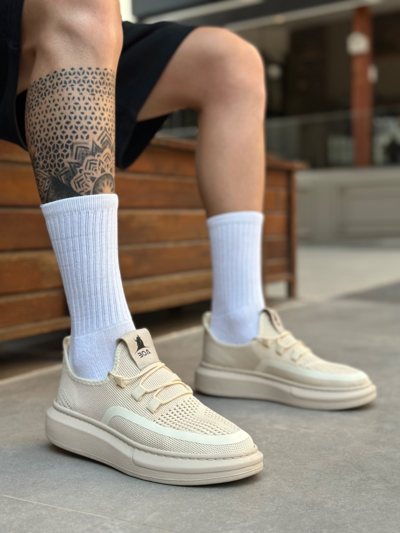 Boa BA0375 Erkek Günlük Ayakkabı Krem