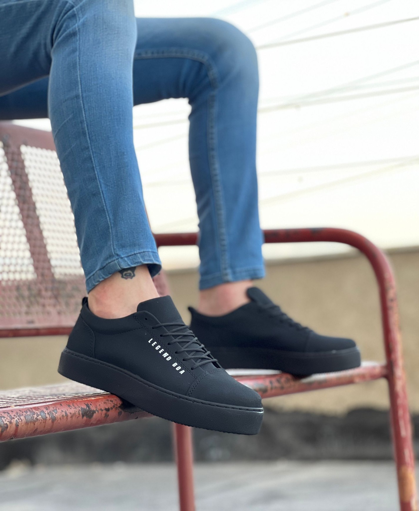 Boa BA104- Erkek Günlük Ayakkabı SİYAH