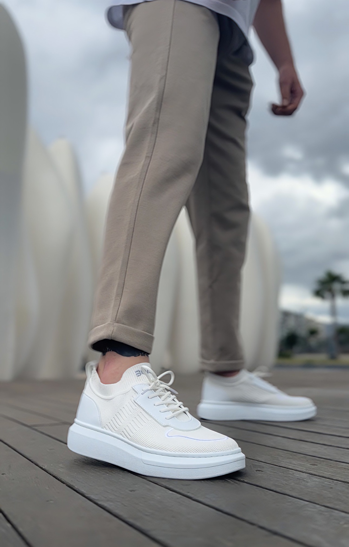 Boa BA0812 Erkek Günlük Ayakkabı Beyaz