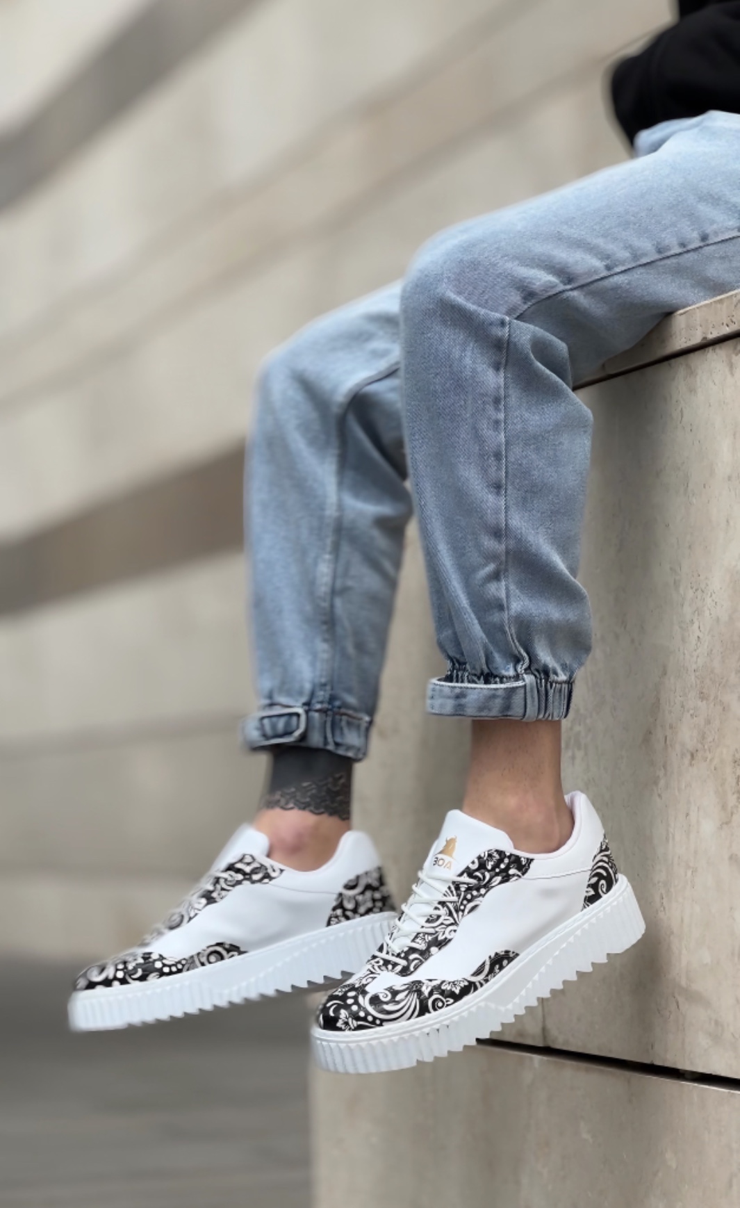 Boa BA0802 Erkek Günlük Ayakkabı Beyaz