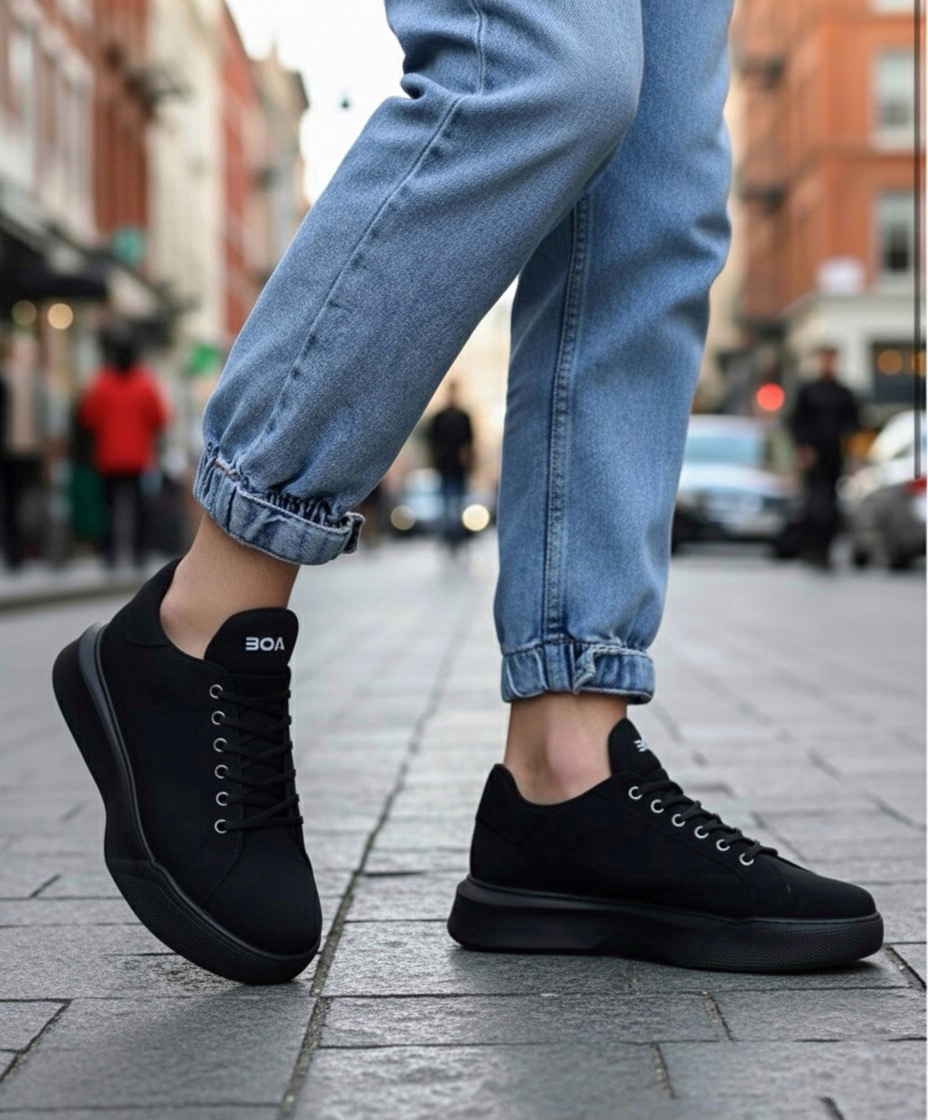 Boa BA0161 Erkek Günlük Ayakkabı SİYAH