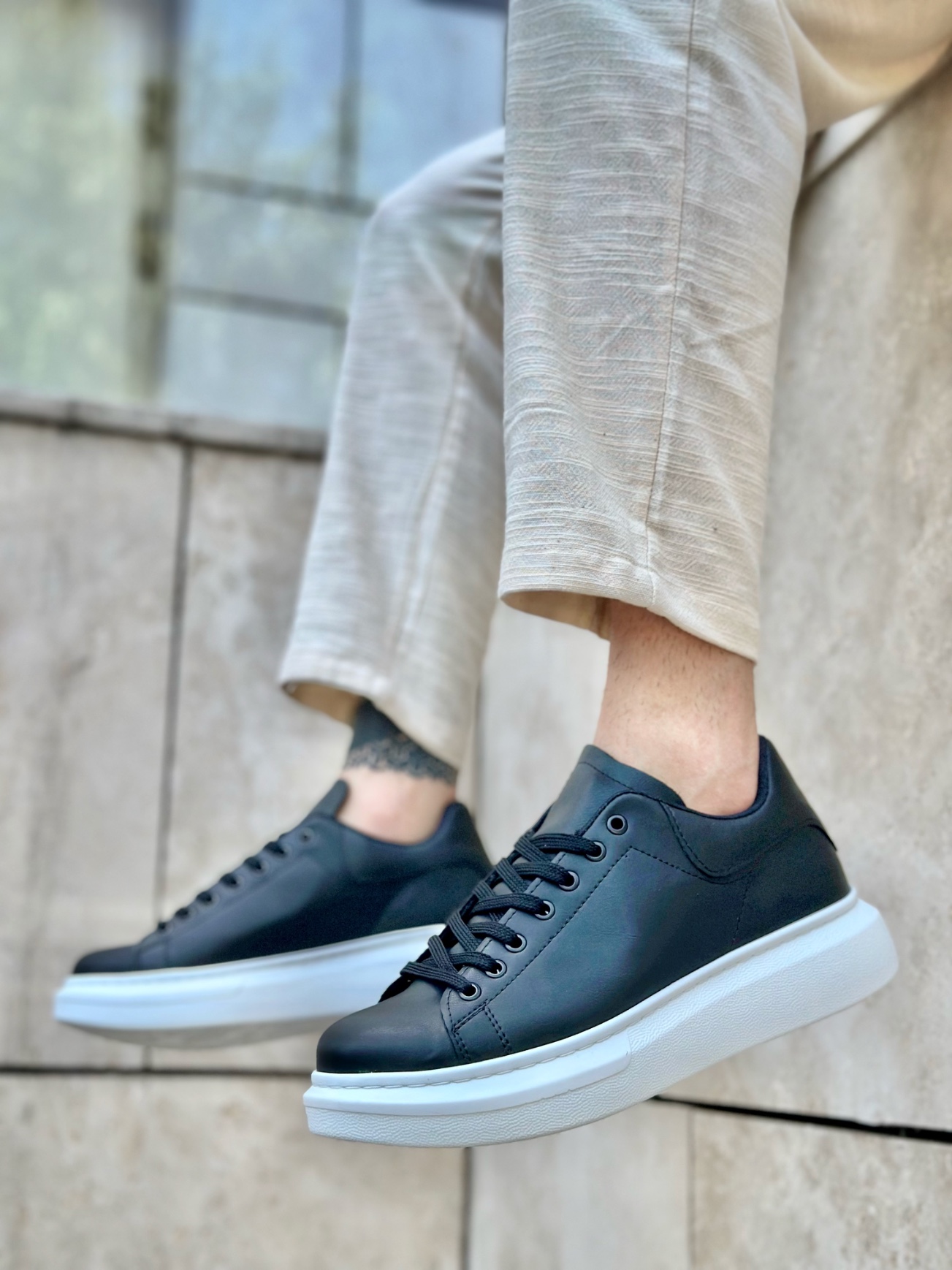 Boa BA0547 Erkek Günlük Ayakkabı SİYAH