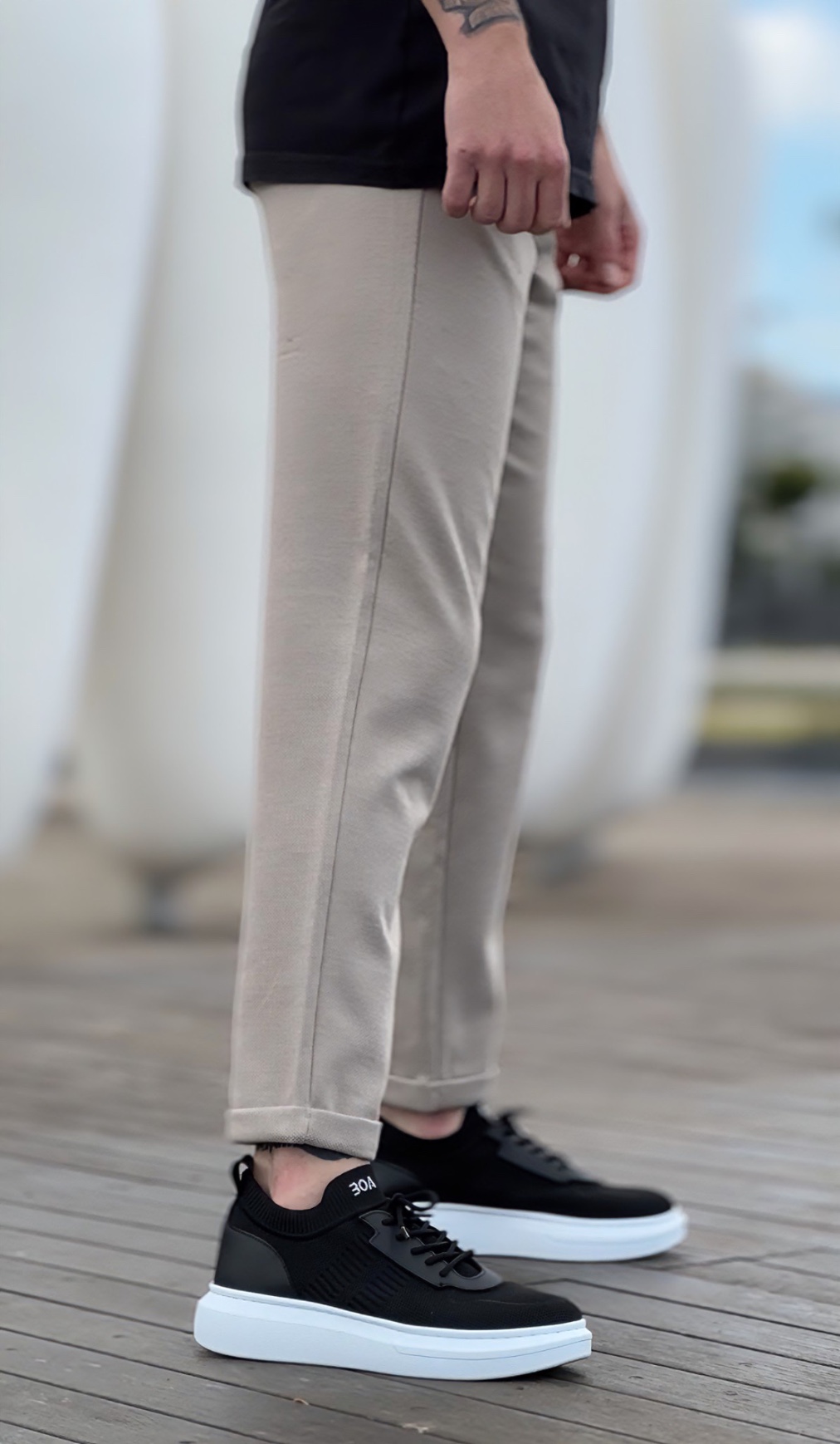 Boa BA0812 Erkek Günlük Ayakkabı Siyah