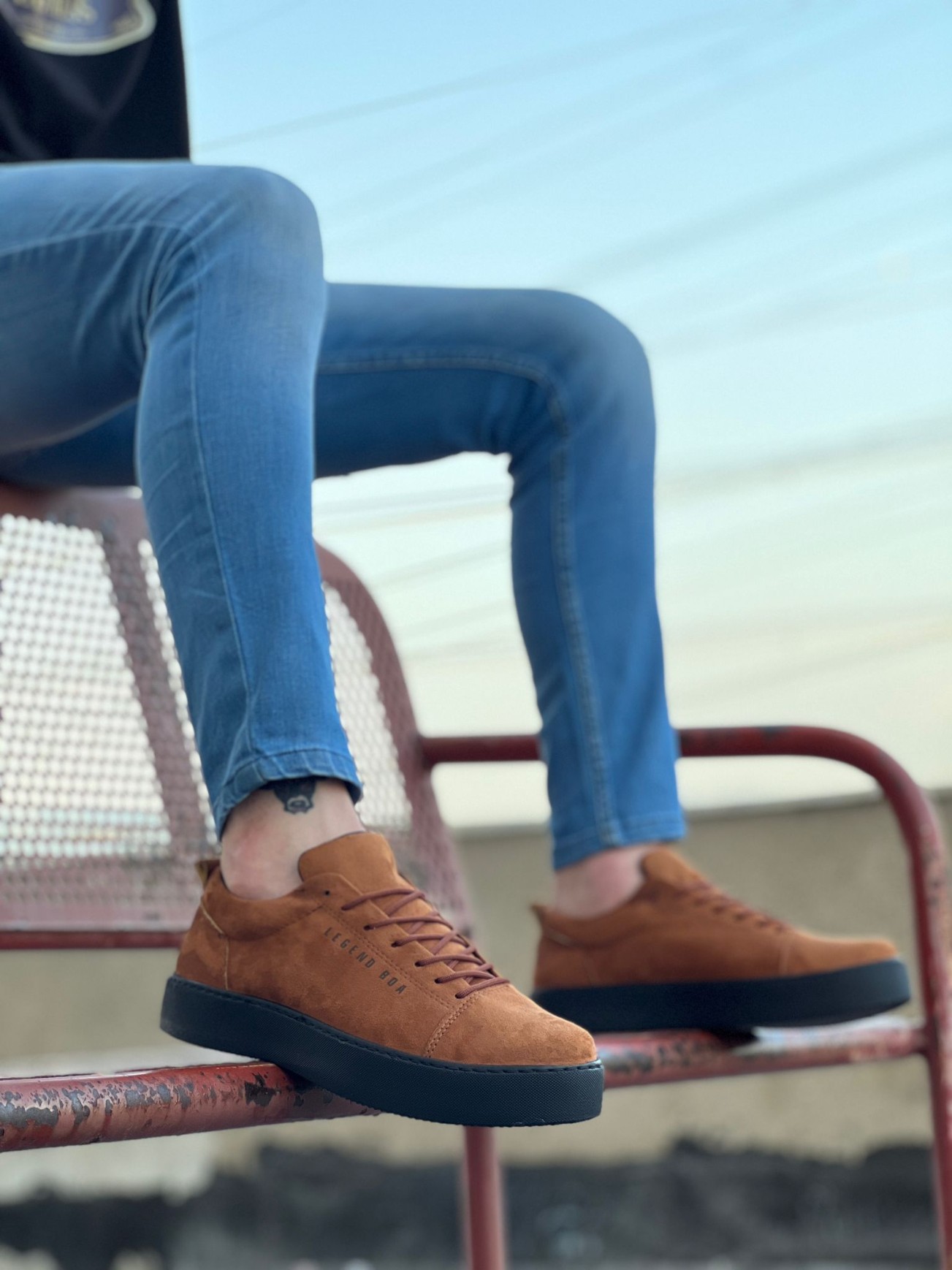 Boa BA104- Erkek Günlük Ayakkabı TABA Süet