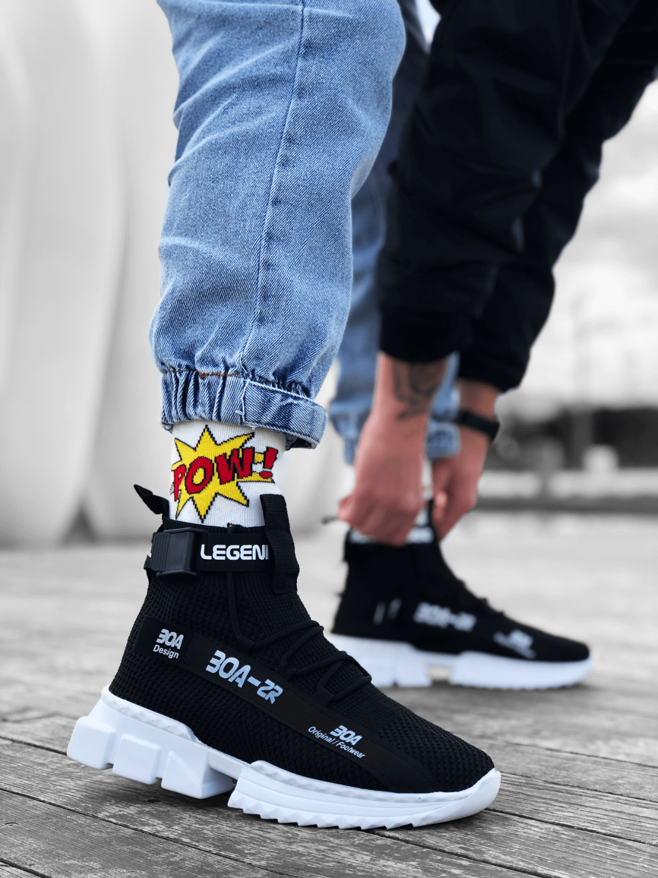 Boa ZR-X70 Erkek Günlük Ayakkabı SİYAH