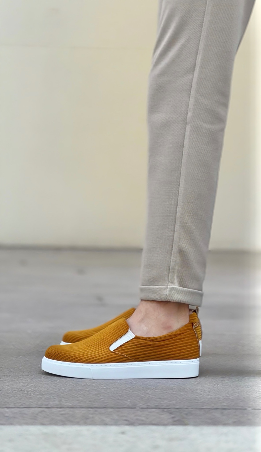 Boa BA0339 Erkek Günlük Ayakkabı Hardal Rengi