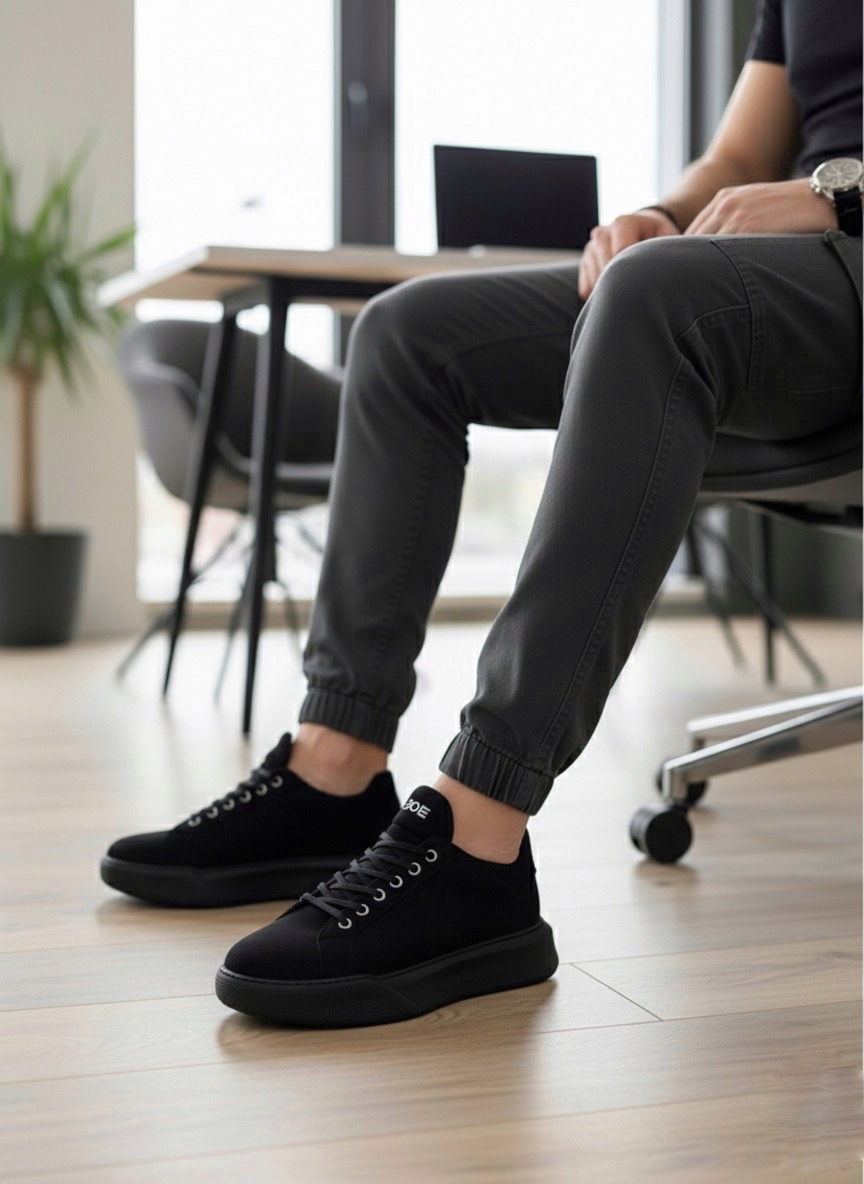 Boa BA0161 Erkek Günlük Ayakkabı SİYAH