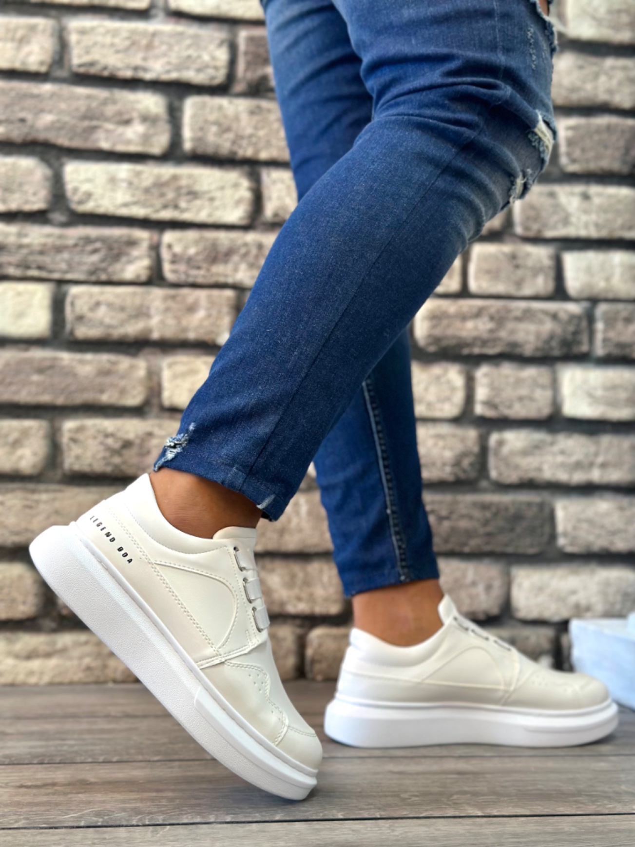 Boa BA0302 Erkek Günlük Ayakkabı Beyaz