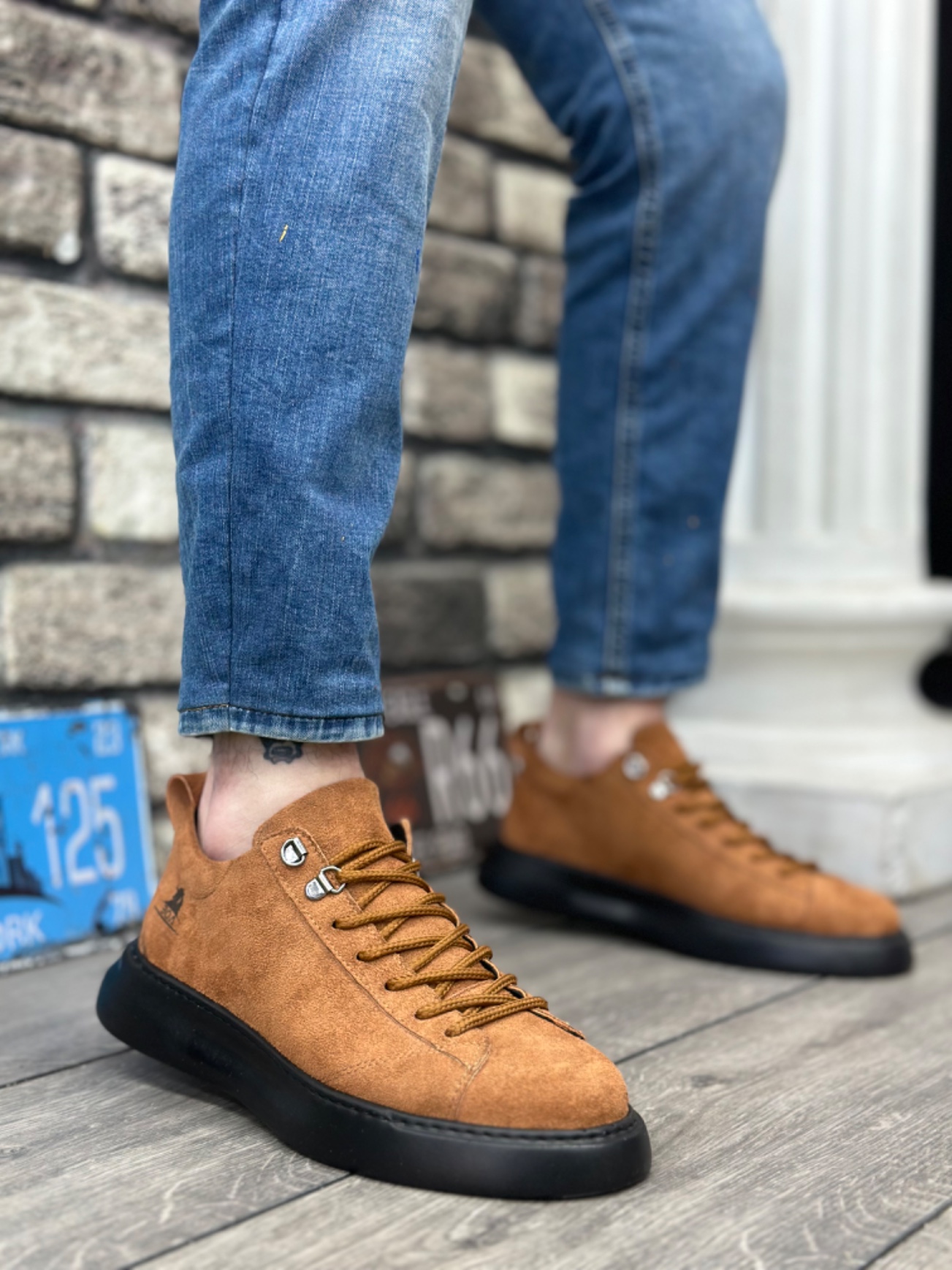 Boa BA0331 Erkek Günlük Ayakkabı TABA Süet