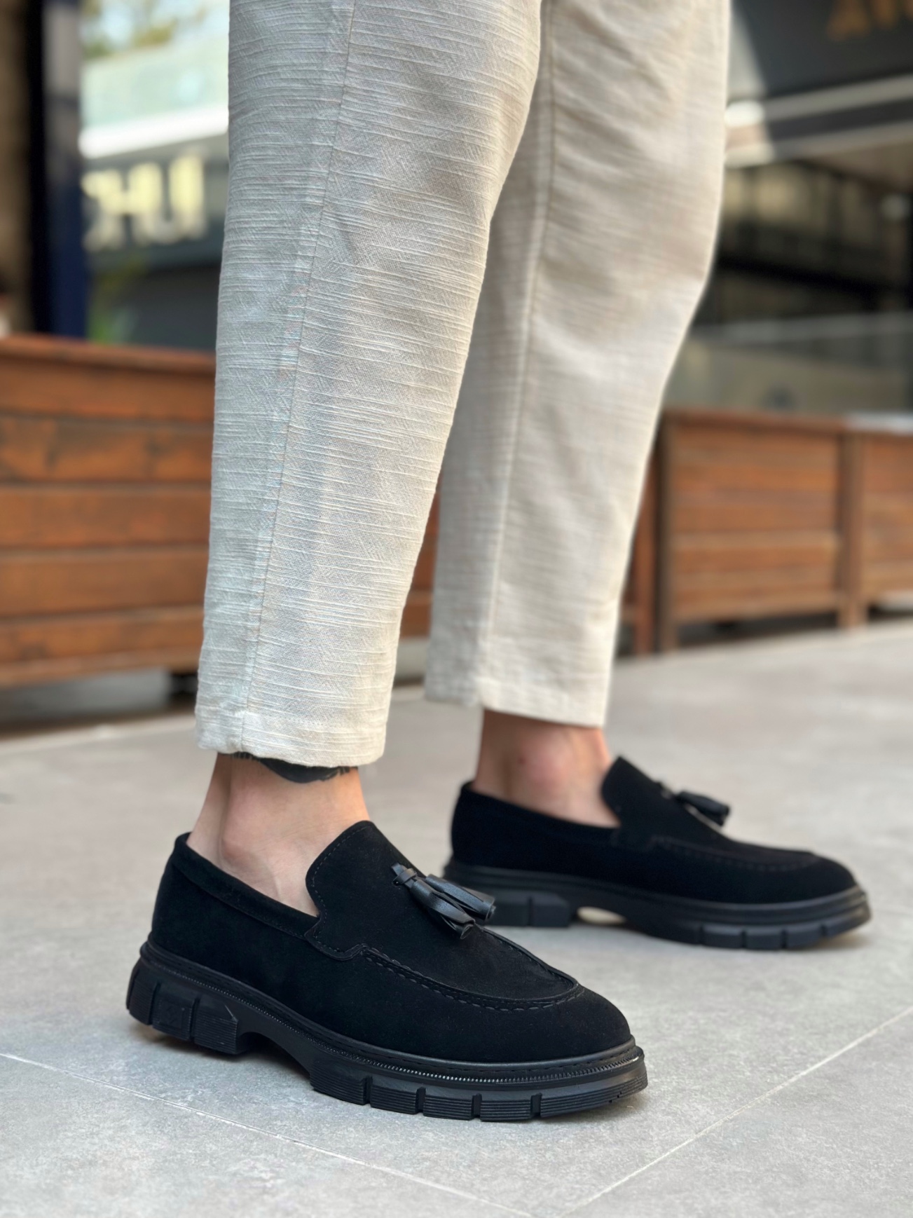 Boa BA0240 Erkek Günlük Ayakkabı SİYAH Süet