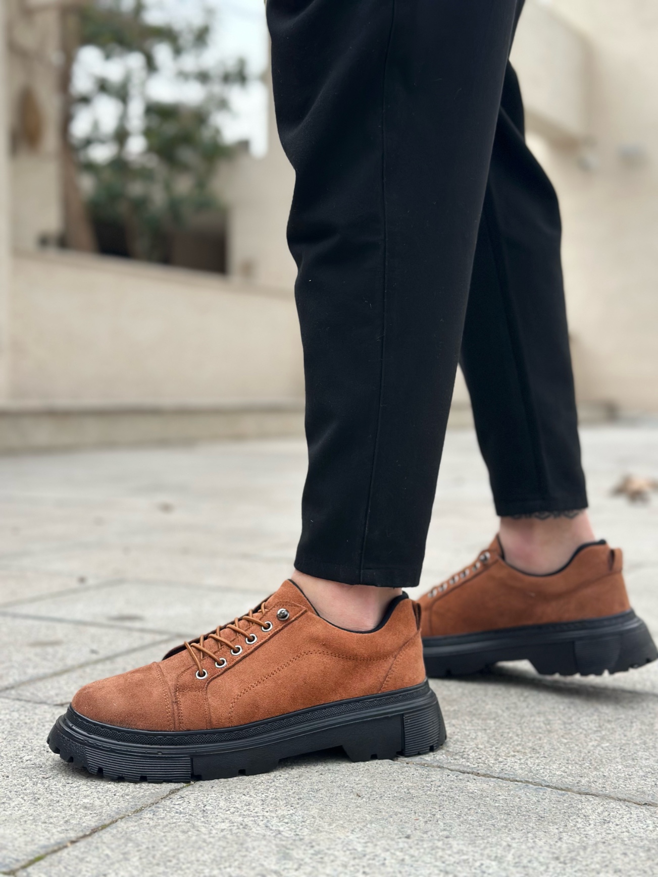 Boa BA0245 Erkek Günlük Ayakkabı Taba Süet