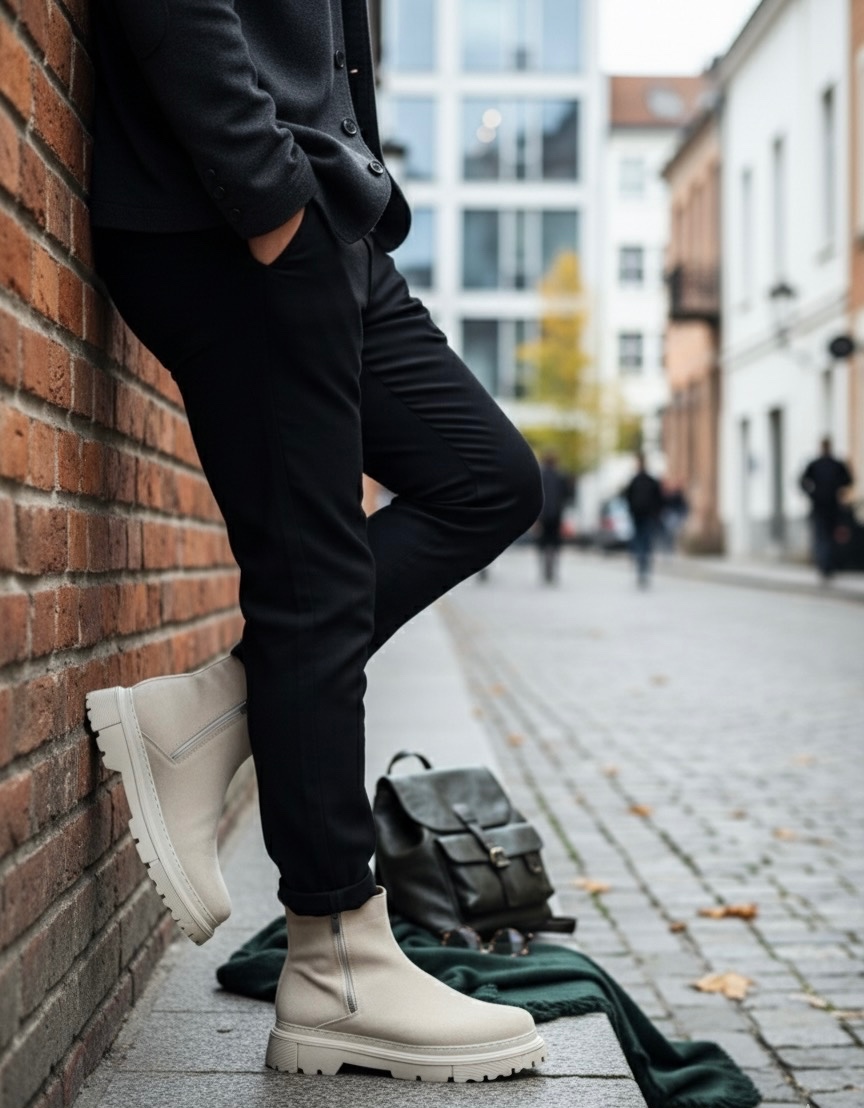 Boa BA0777 Erkek Bot Kum Beji Süet