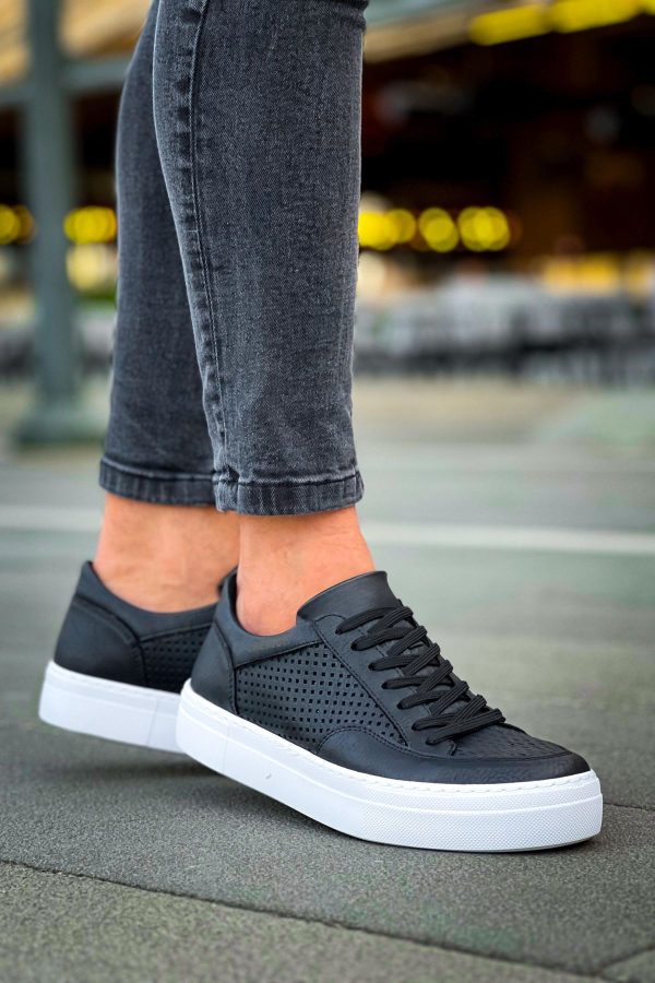 0021156_ch015-cbt-first-edition-erkek-ayakkabi-siyah Solaress CH015 Erkek Sneaker Siyah BT