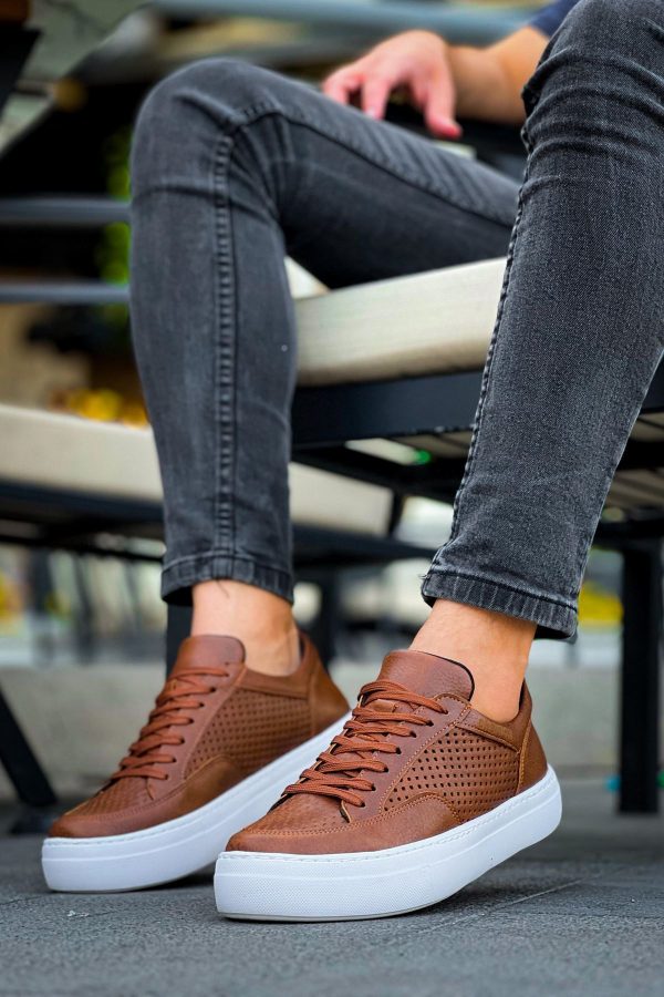 0021182_ch015-cbt-first-edition-erkek-ayakkabi-taba Solaress CH015 Erkek Sneaker Taba