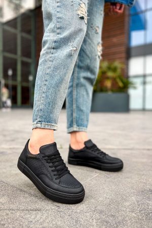 0021259_ch015-cst-first-edition-erkek-ayakkabi-siyah Solaress CH015 Erkek Sneaker Siyah